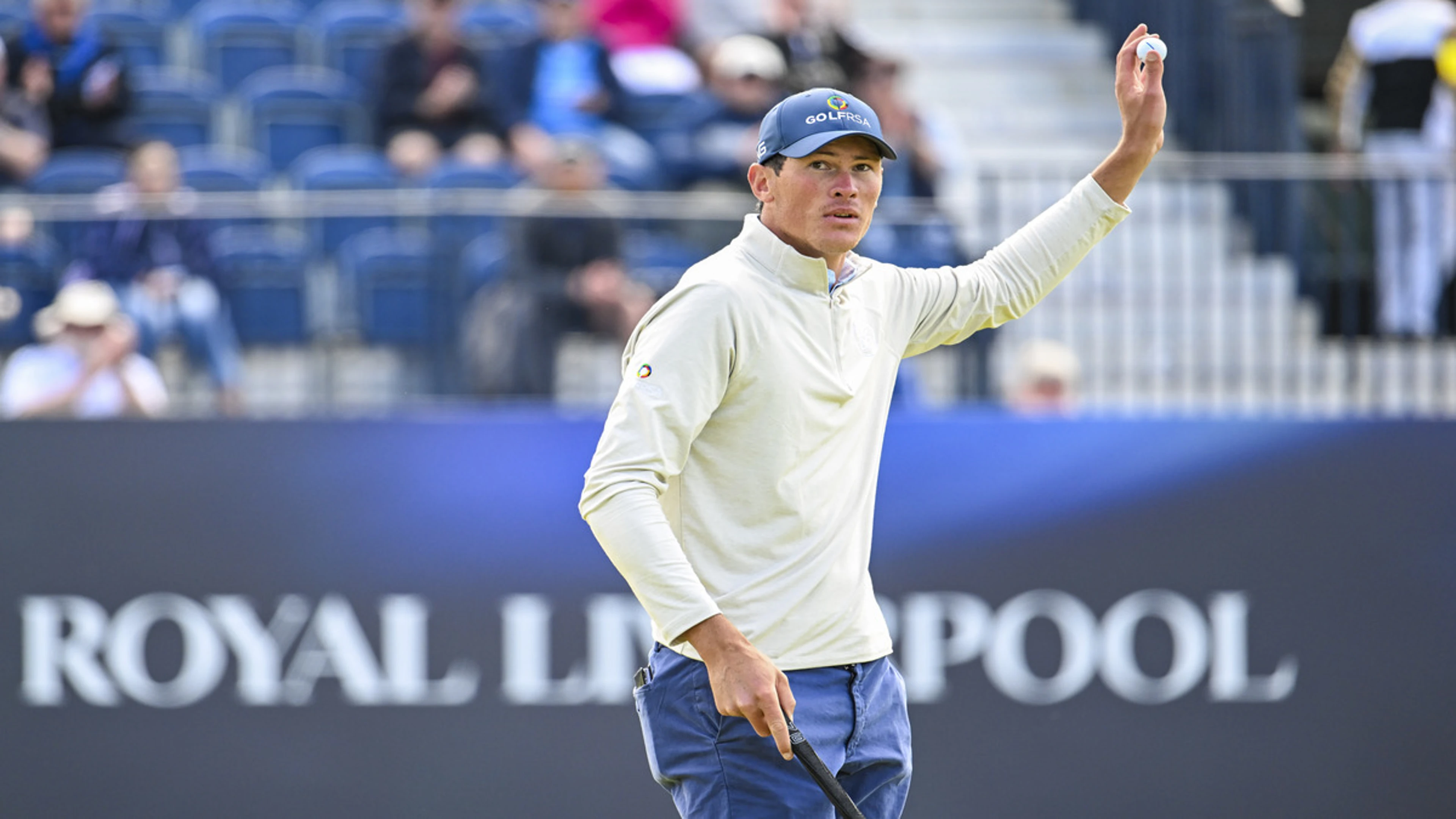 Fleetwood joins amateur Lamprecht at top of Open leaderboard