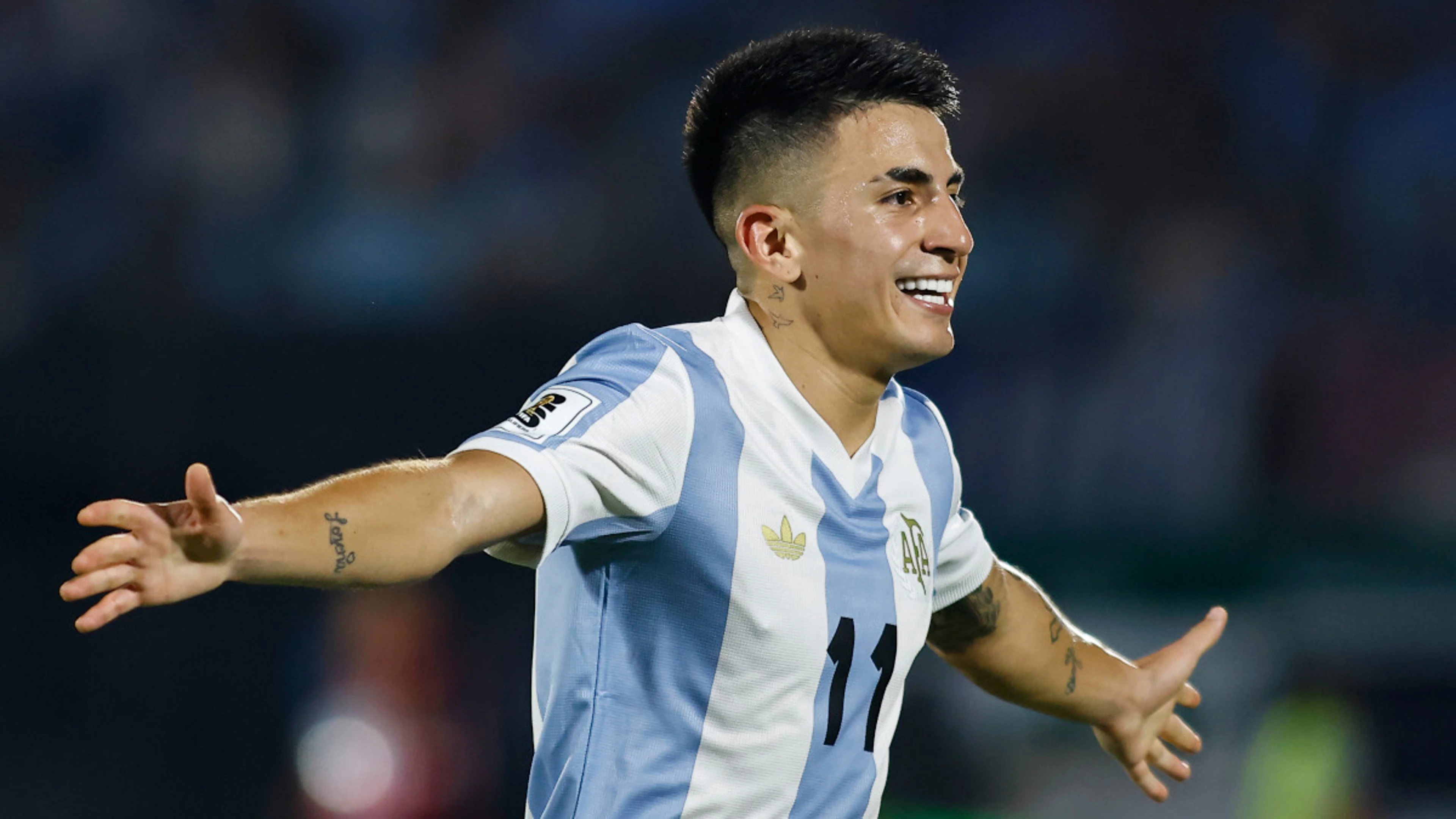 Argentina on brink after Almada strike sinks Uruguay