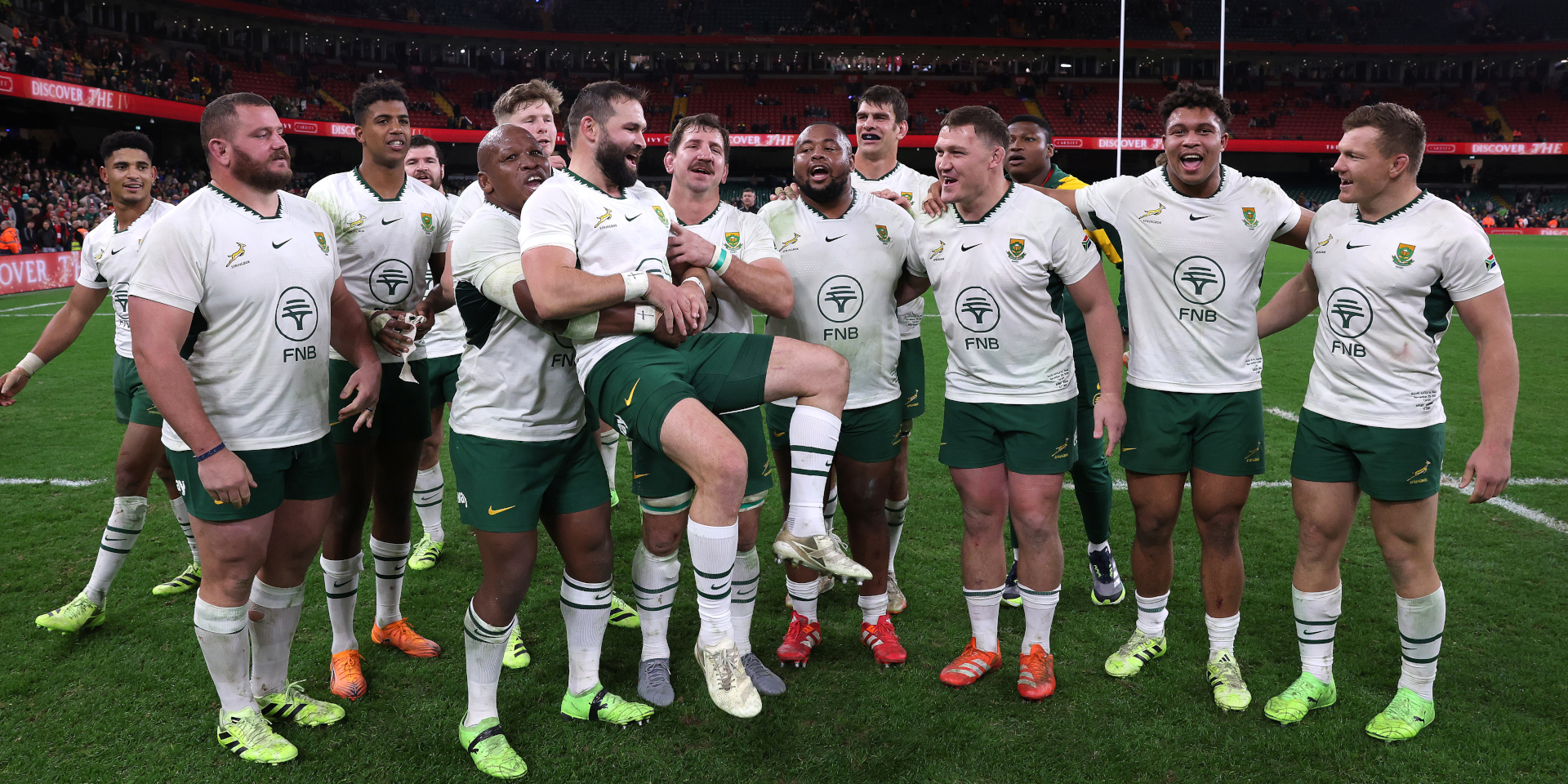 STRIKING IT RICH: So what advantage is there for the Boks being No 1?
