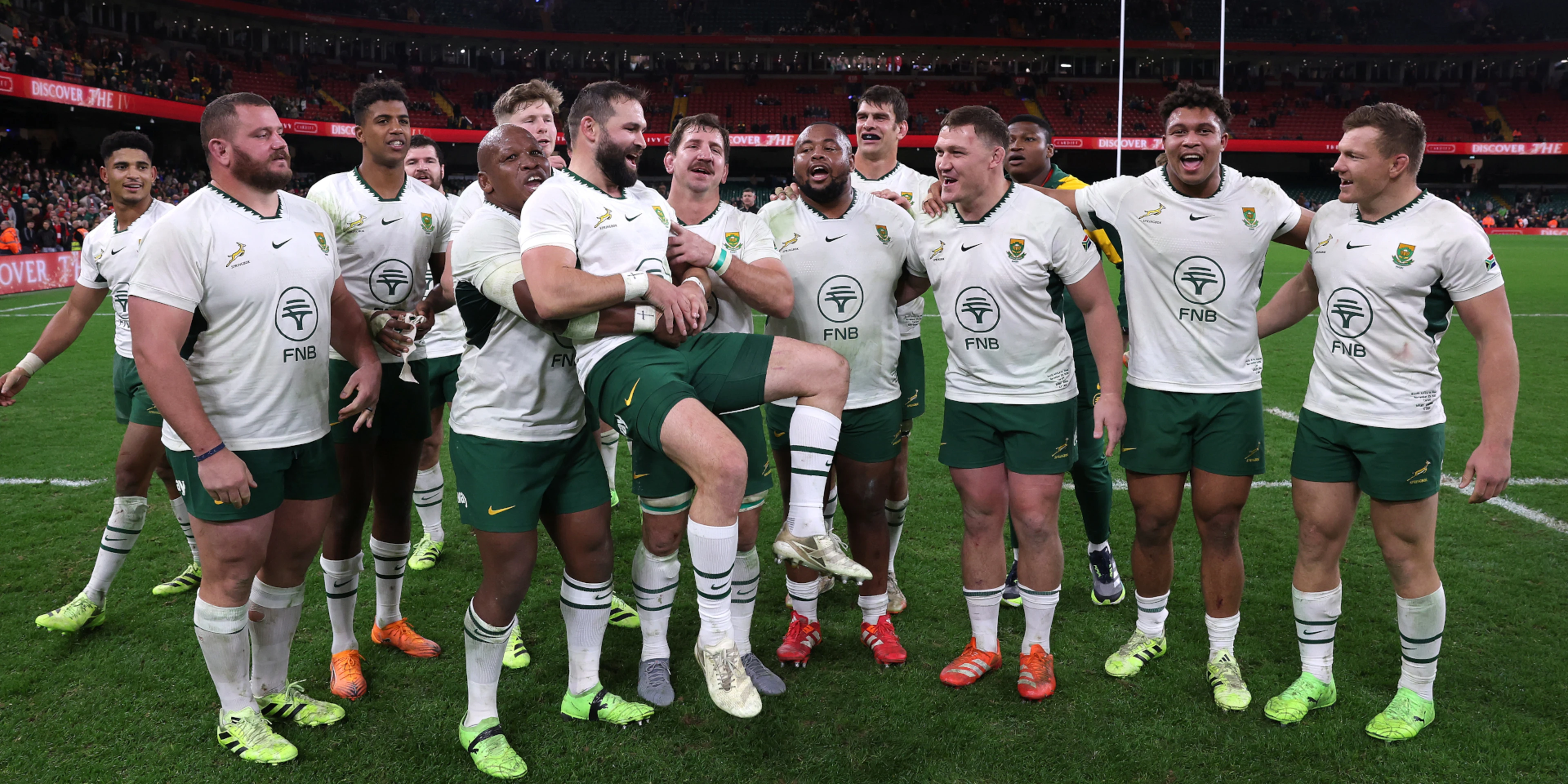 STRIKING IT RICH: So what advantage is there for the Boks being No 1?