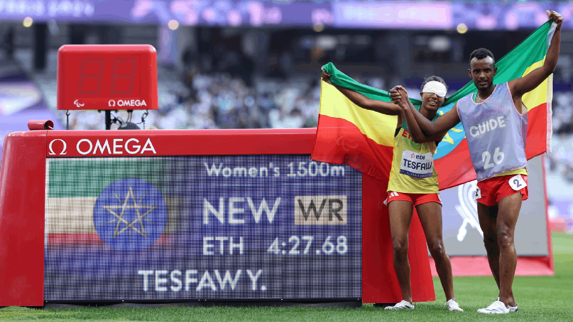 Women's 1500m T11 Final | Highlights | Athletics, Paris 2024 Paralympic