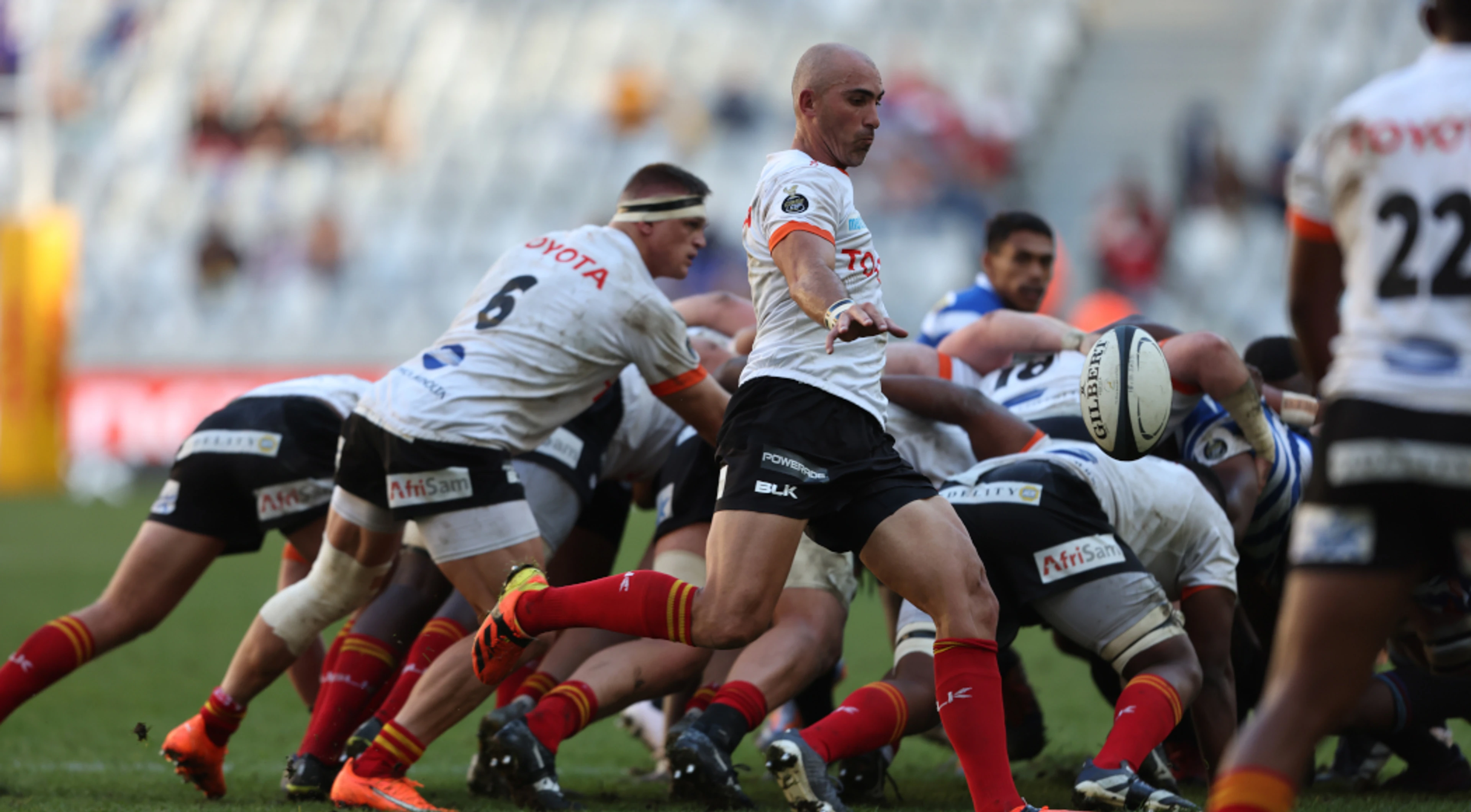 Cheetahs outmuscle Western Province in Cape Town
