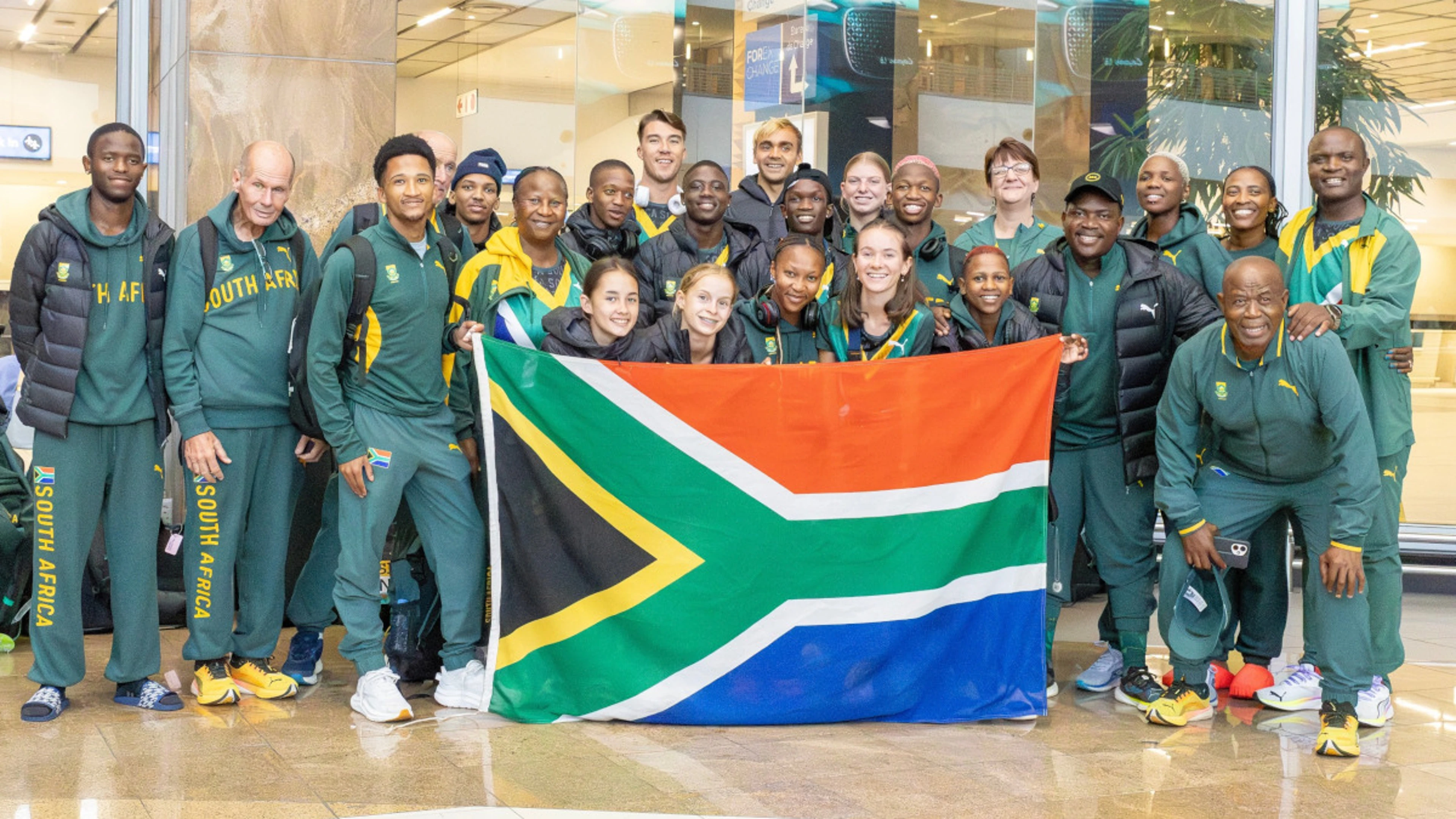 SA team return home from World Cross Country Champs