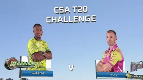 CSA Provincial T20  |8 Warriors v Rocks | Highlights