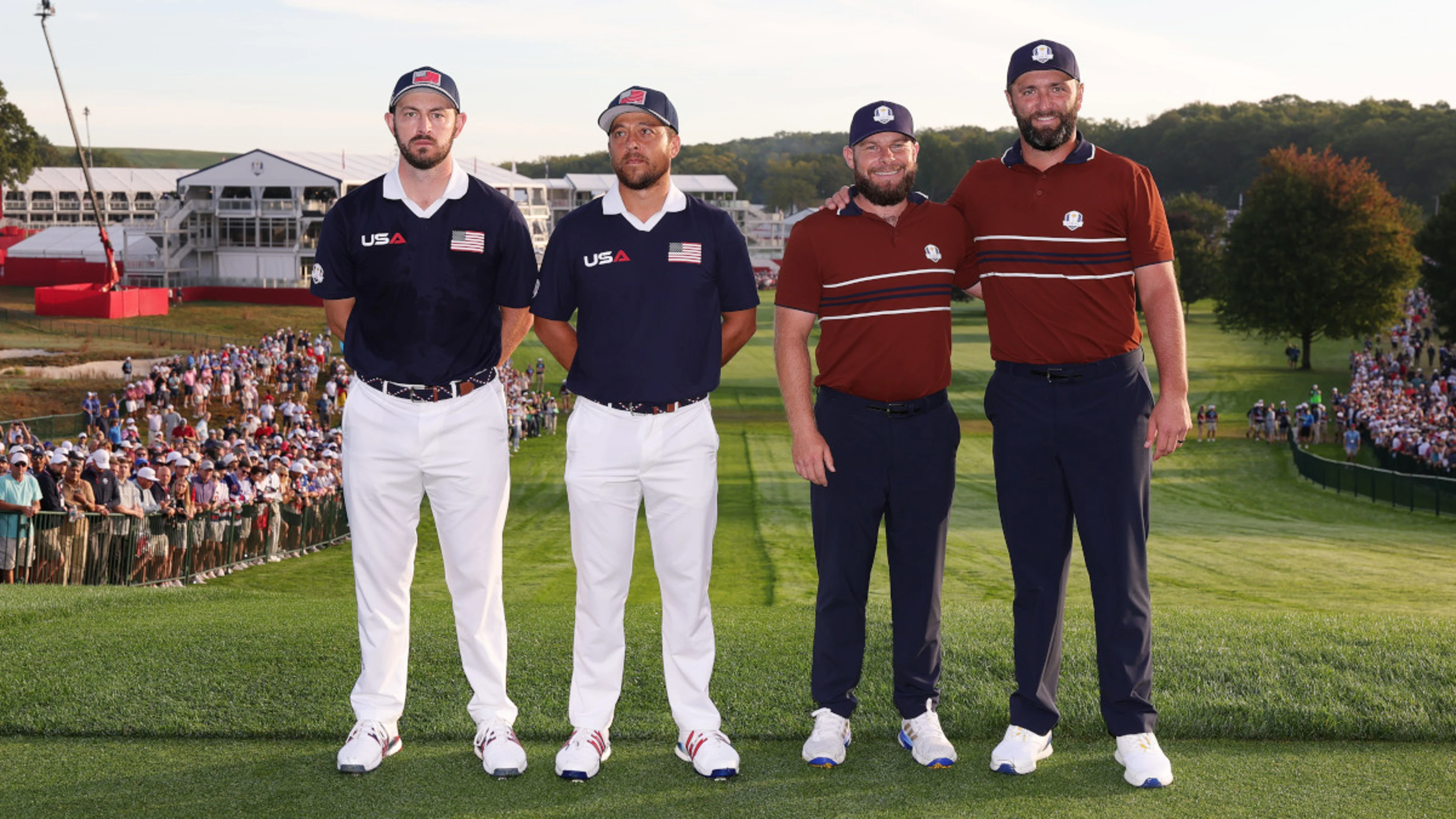 RYDER CUP PAIRINGS: The match-ups for each round