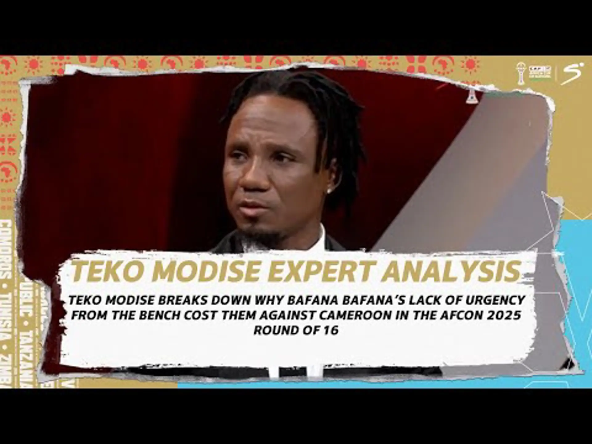 Bafana Bafana Bench Showed No Urgency – Teko Modise | AFCON 2025 Analysis