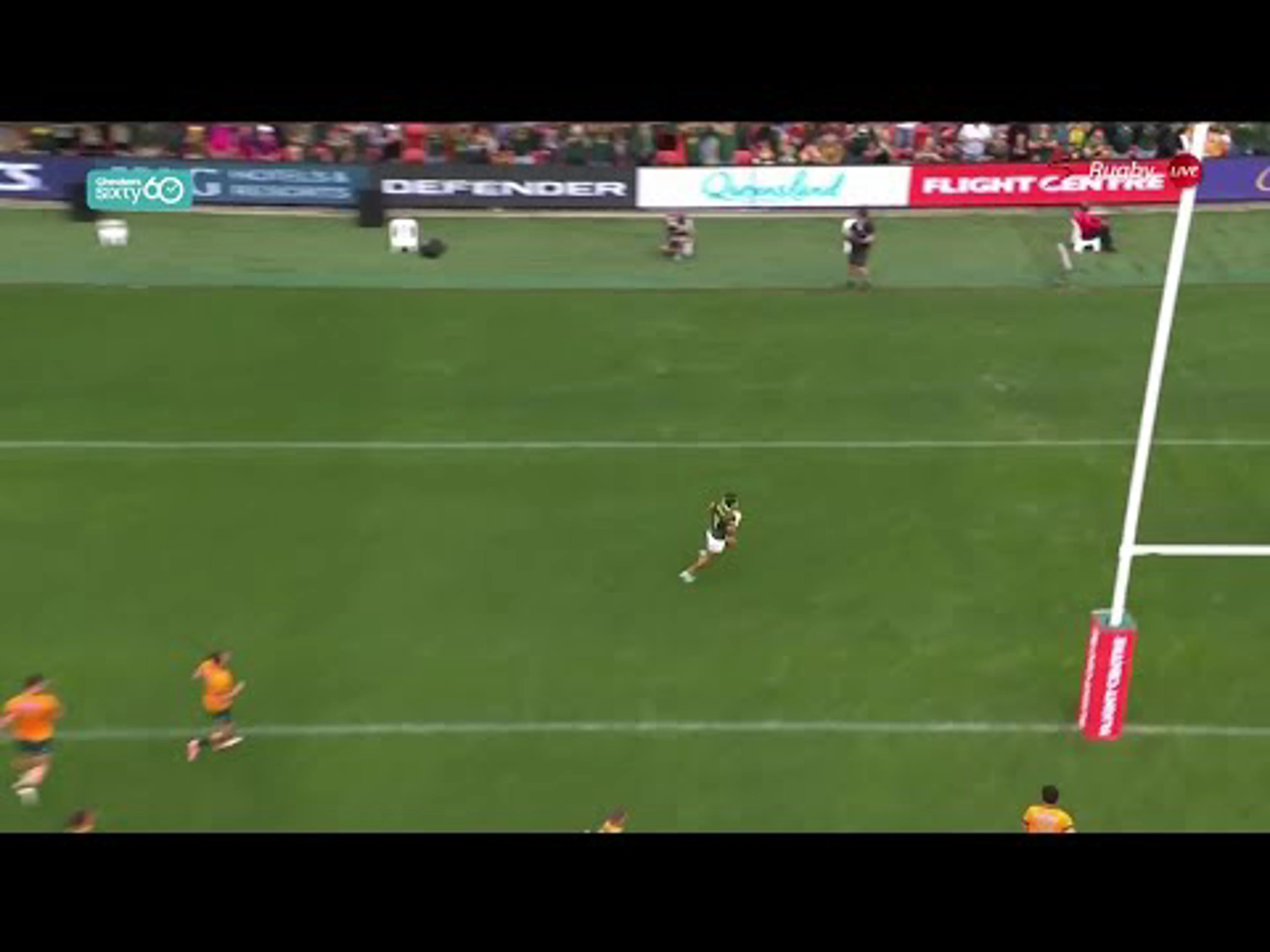 Kurt-Lee Arendse | 35ᵗʰ Minute Try v Australia