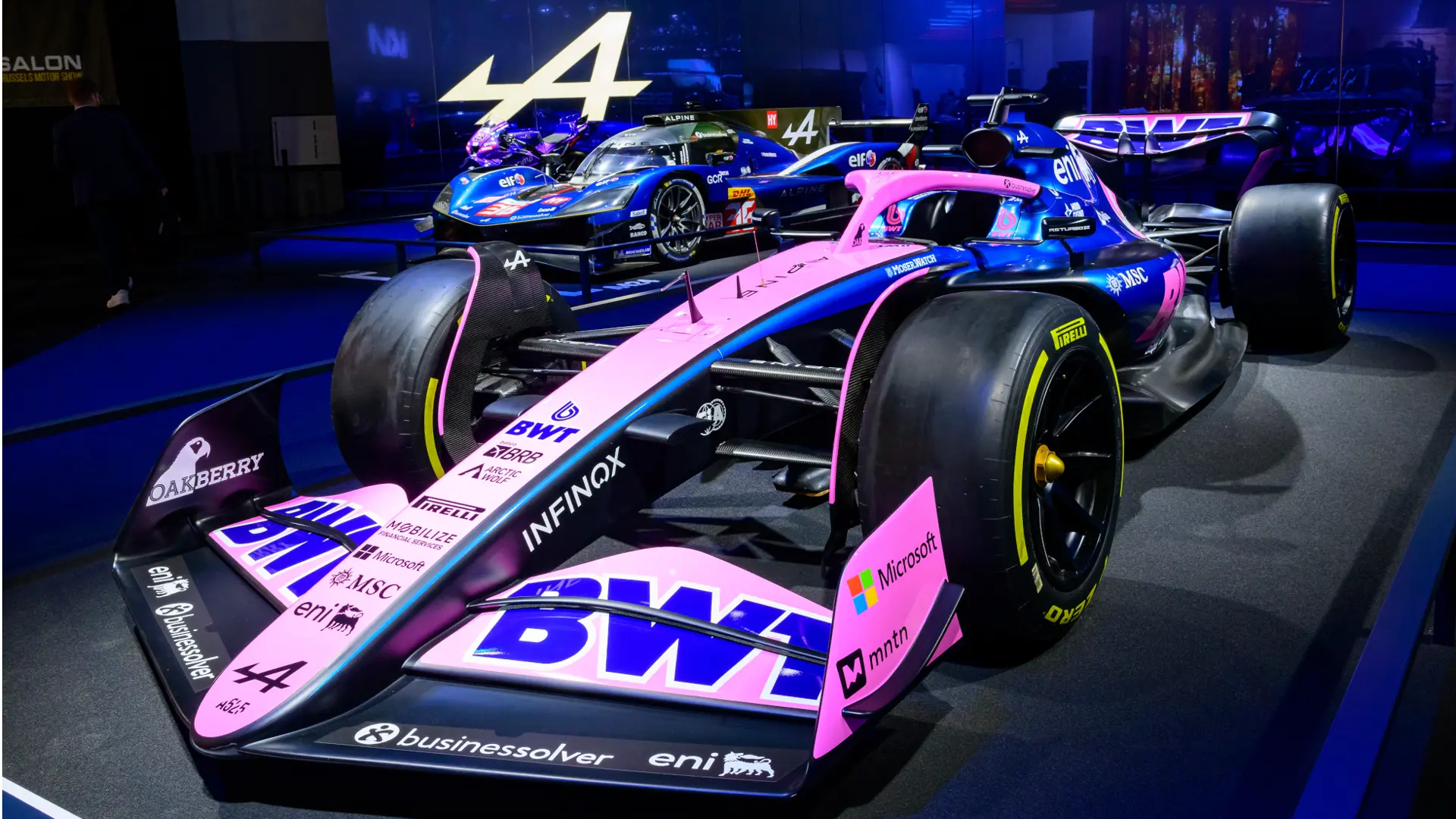 The only way is up for Alpine as new F1 car launched on a cruise liner