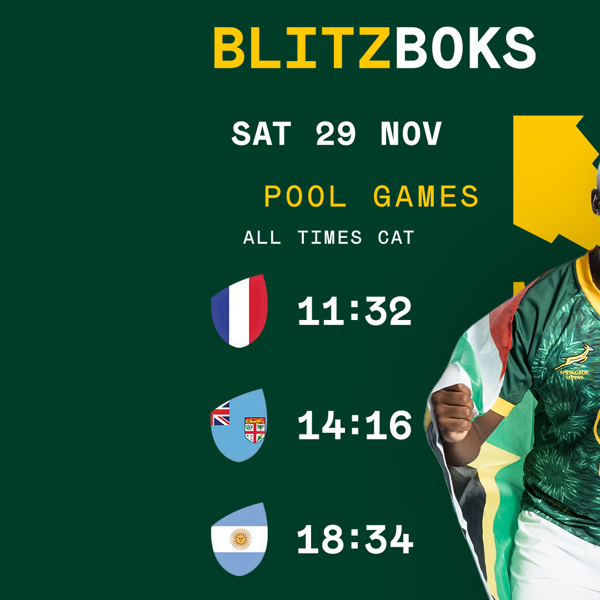 UP FOR IT: Blitzboks are good to go, now to deliver in Dubai