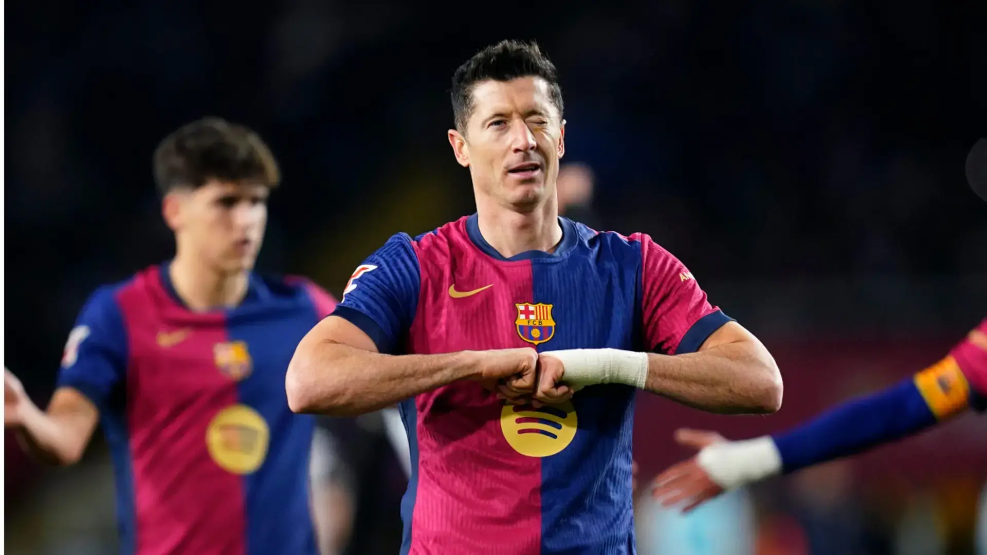 BARCA HAMSTRUNG: Lewandowski set to miss Clasico with injury