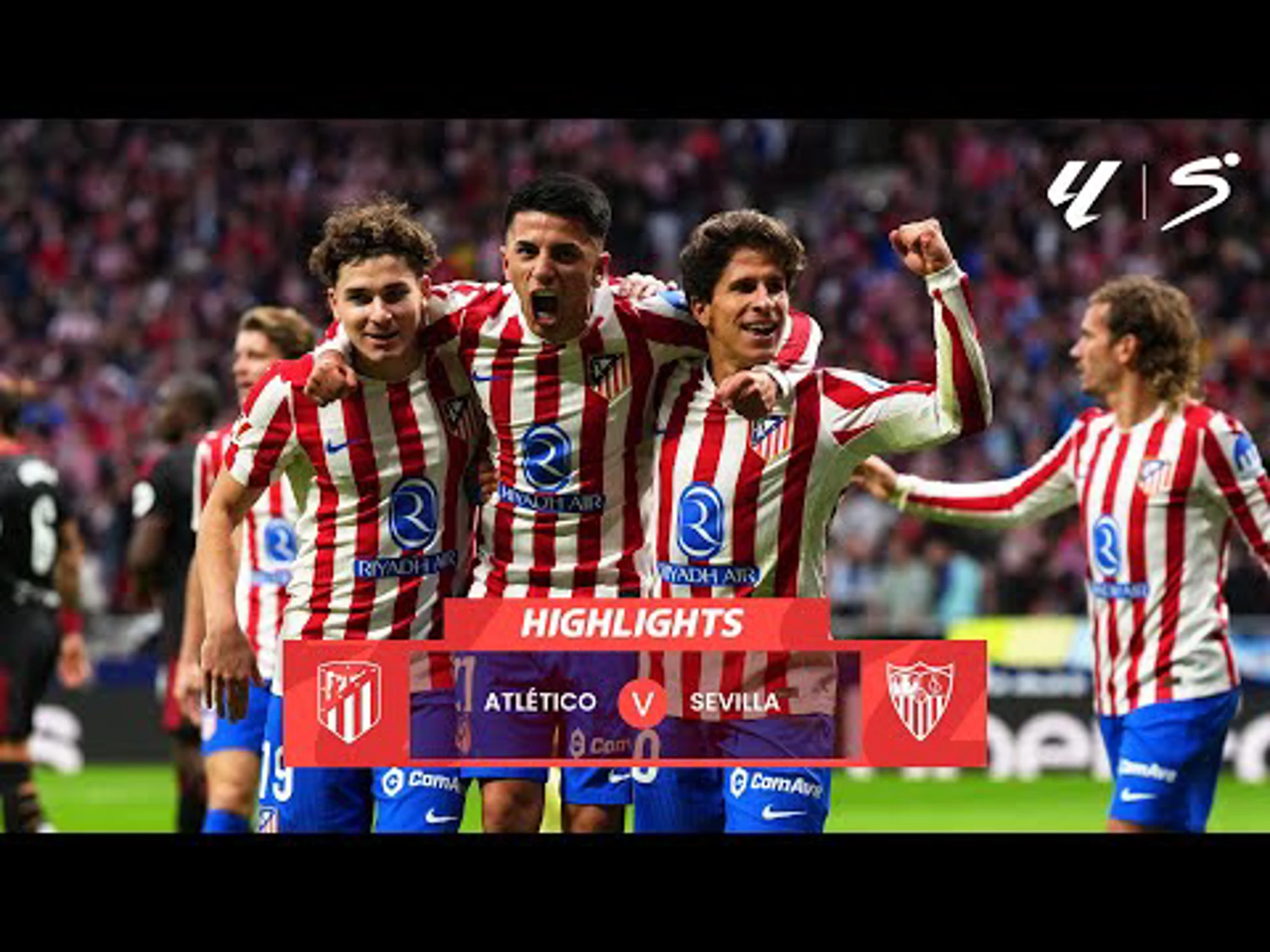 Atletico Madrid v Sevilla | Match Highlights | La Liga EA Sports Matchday 11