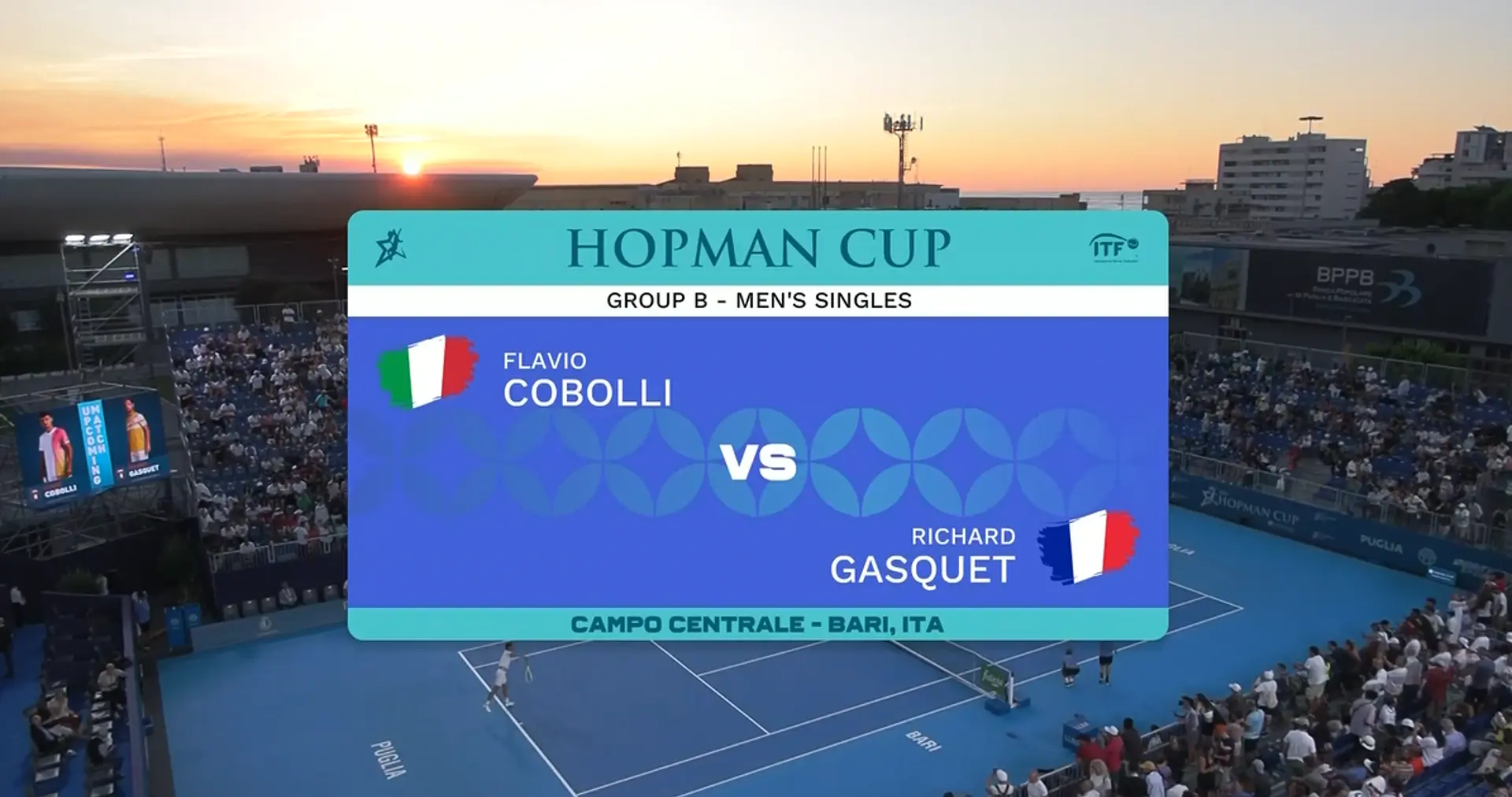 Flavio Cobolli v Richard Gasquet | Match Highlights | Hopman Cup