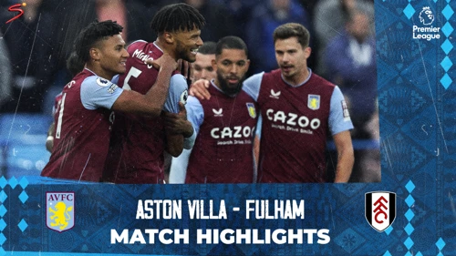 Aston Villa V Fulham Match In 3 Minutes Premier League Highlights