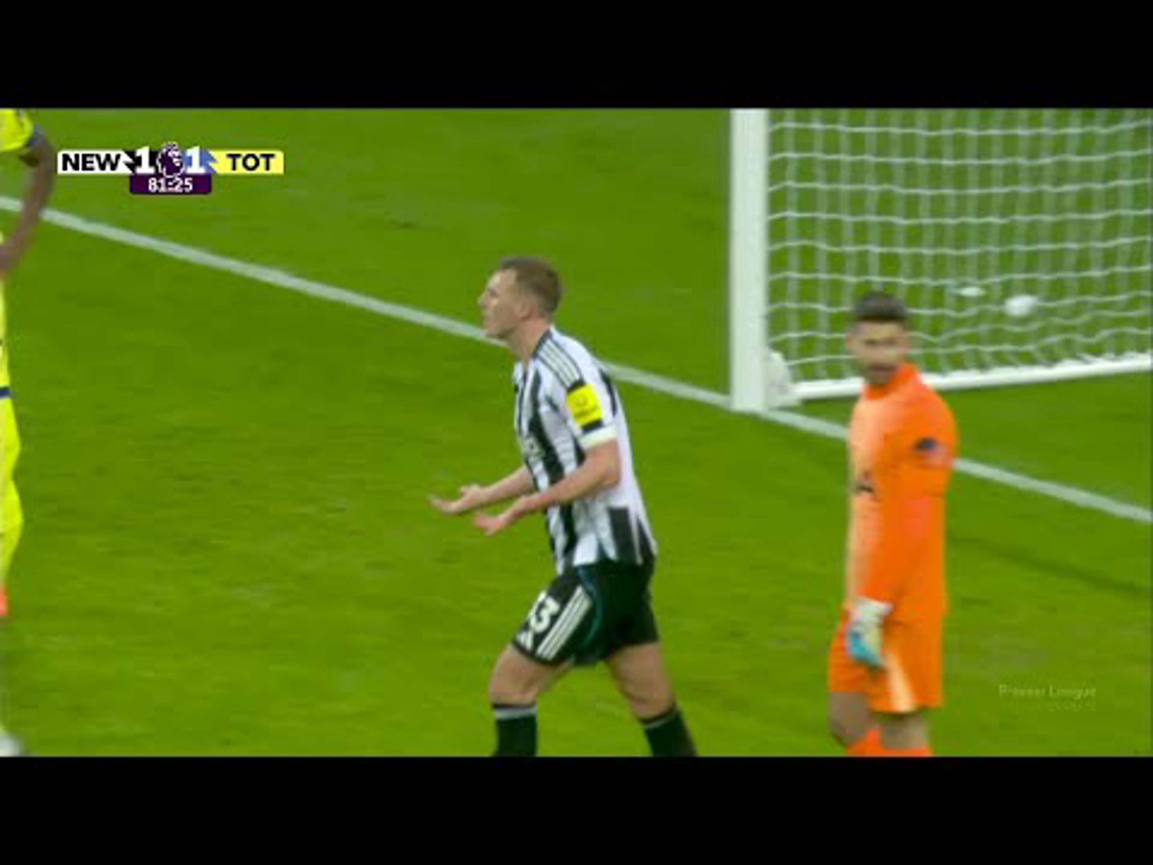 Dan Burn | 83ʳᵈ Minute VAR v Tottenham Hotspur