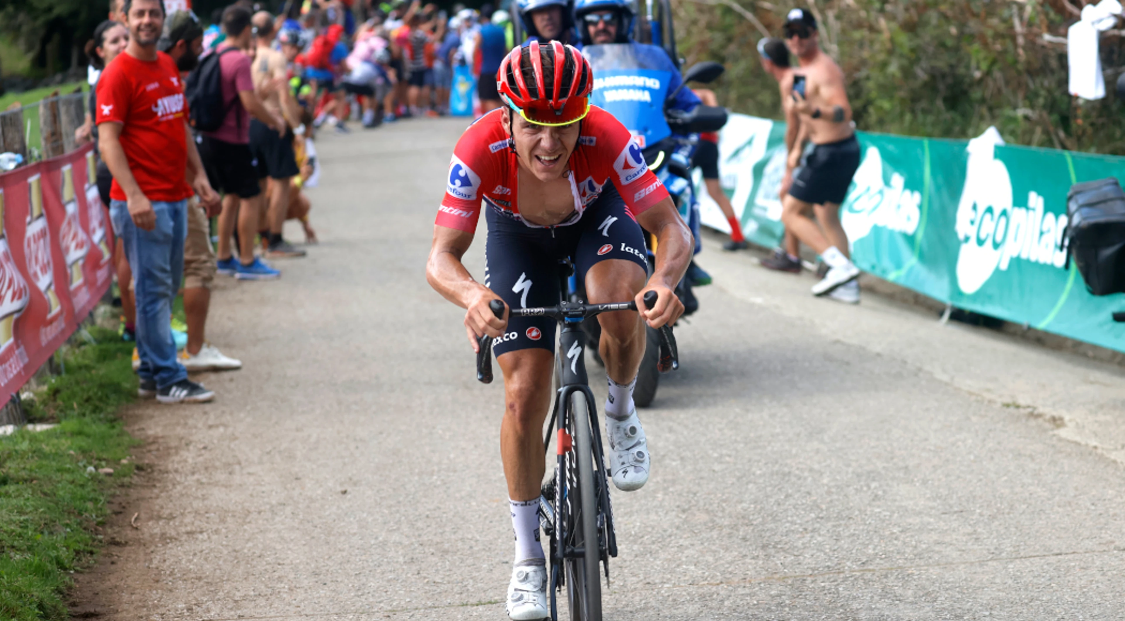 Evenepoel 'best rider this year' says Vuelta rival O'Connor