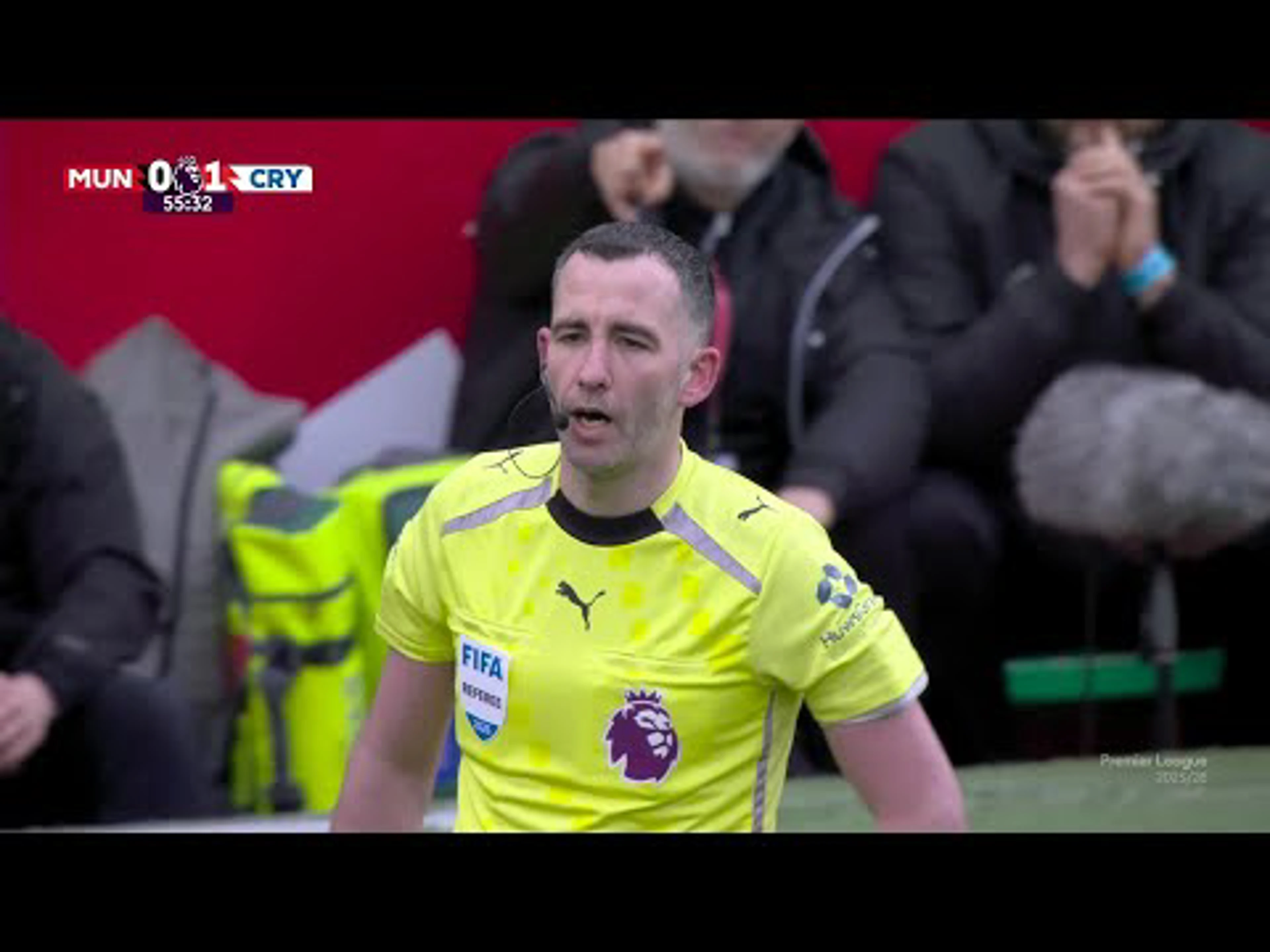 Maxence Lacroix | 56ᵗʰ Minute Red Card v Manchester United