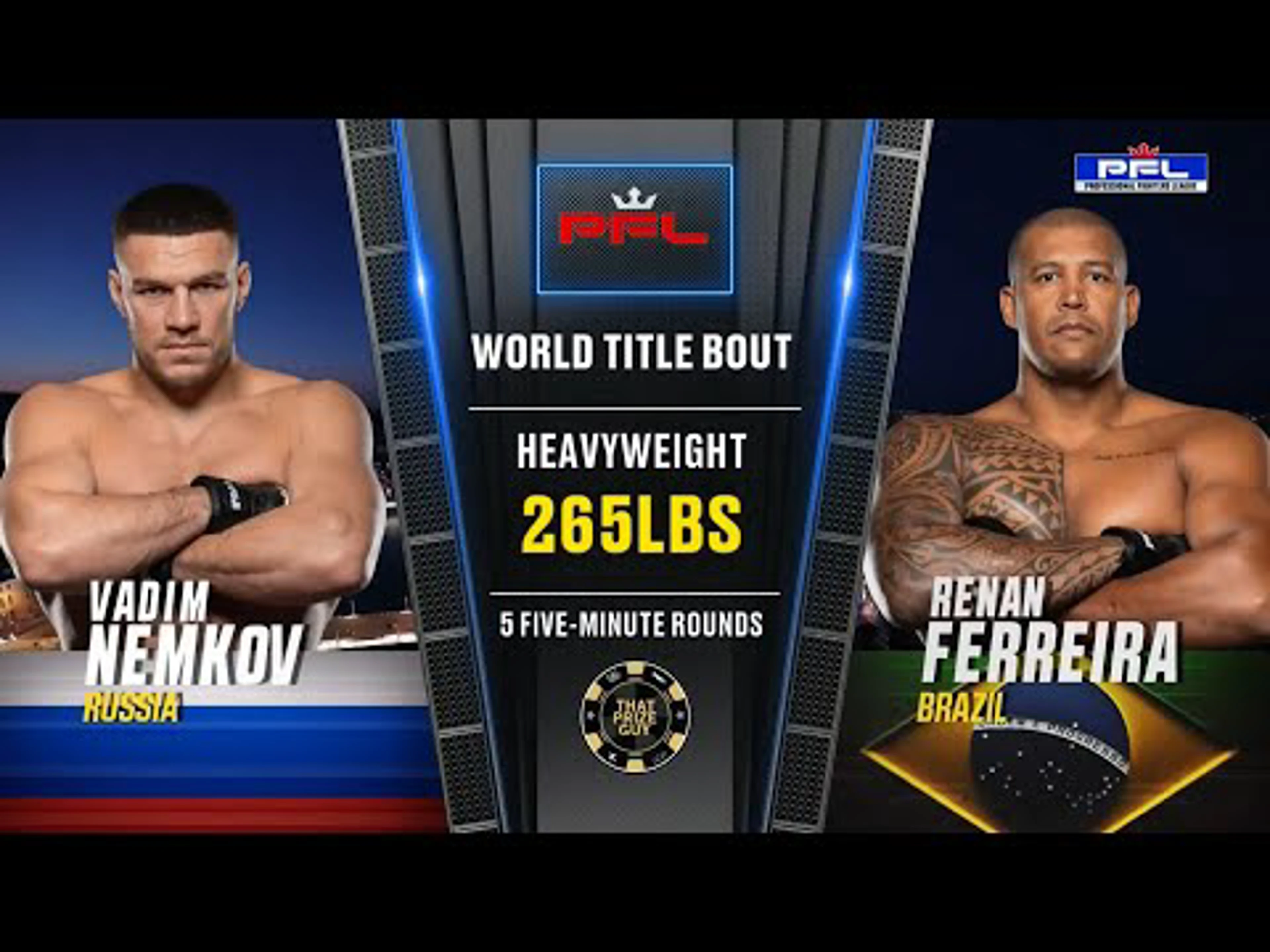 Vadim Nemkov v Renan Ferreira | World Heavyweight Title | Highlights | PFL MENA