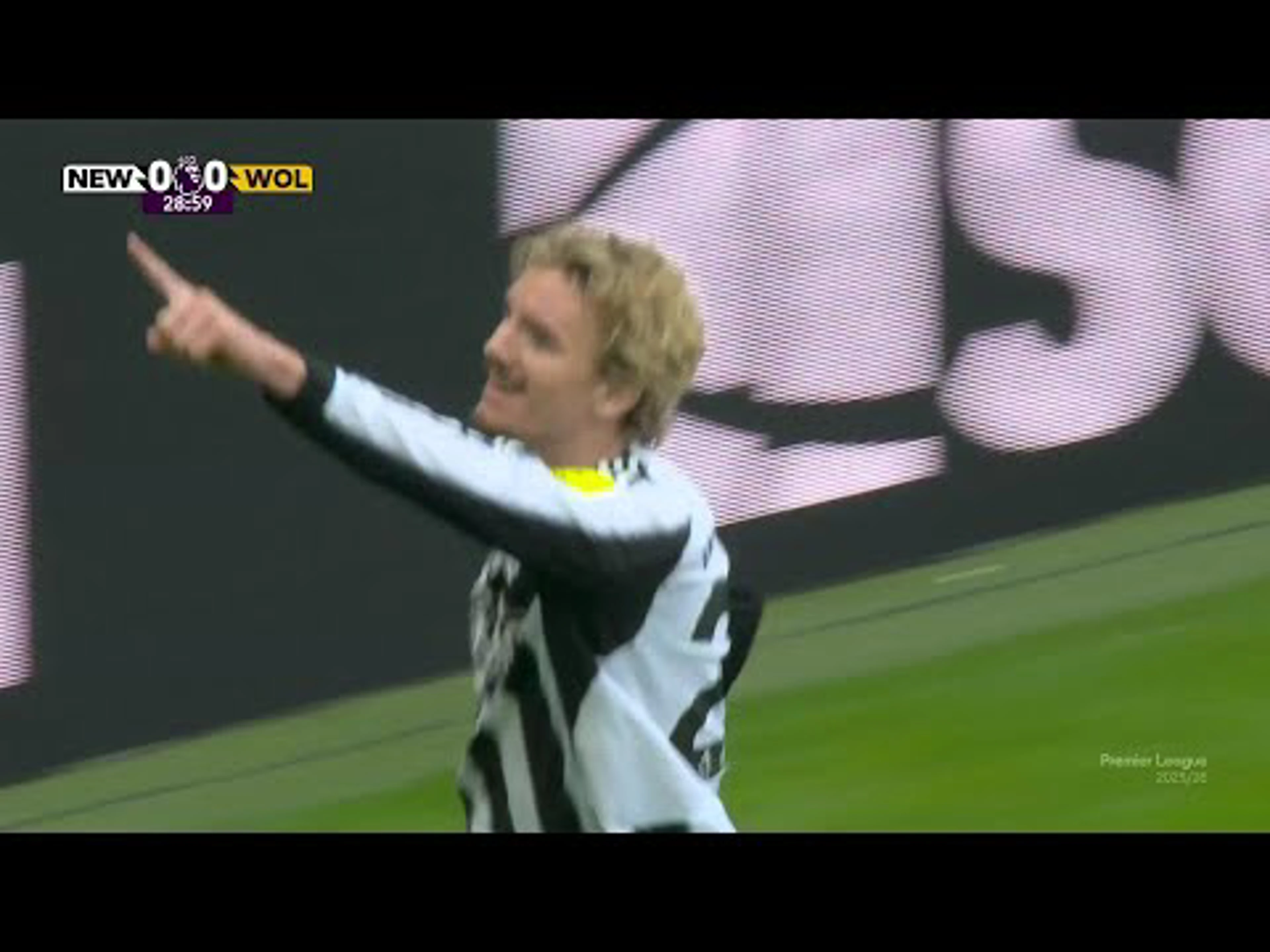 Nick Woltemade | 30ᵗʰ Minute Goal v Wolverhampton