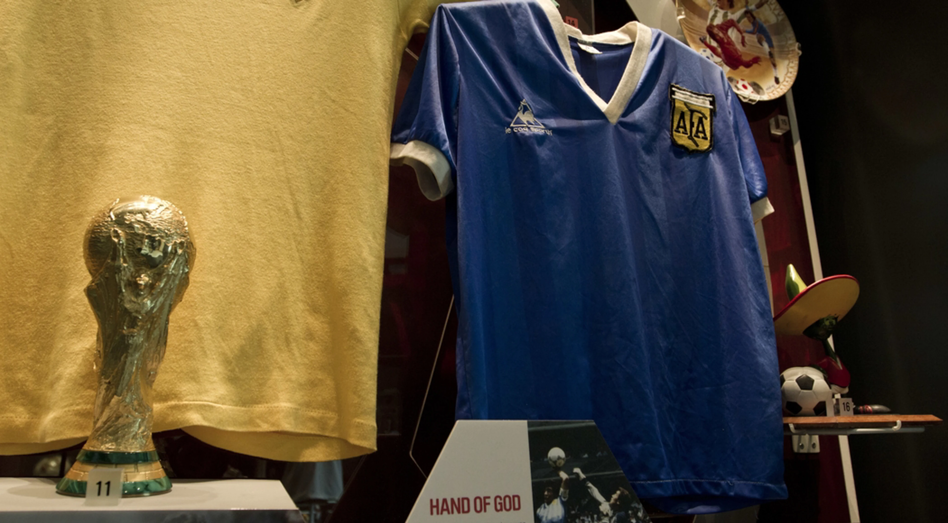 Maradona's 'Hand of God' shirt expected to fetch $5.23m at auction