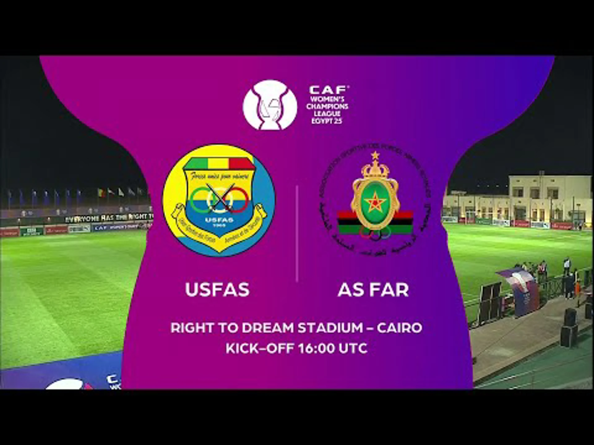 USFAS v ASFAR | Match Highlights | CAF Women's Champions League