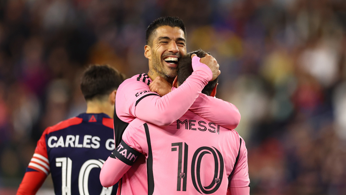 Five assists and goal for Messi, hat-trick for Suarez as Miami hit six