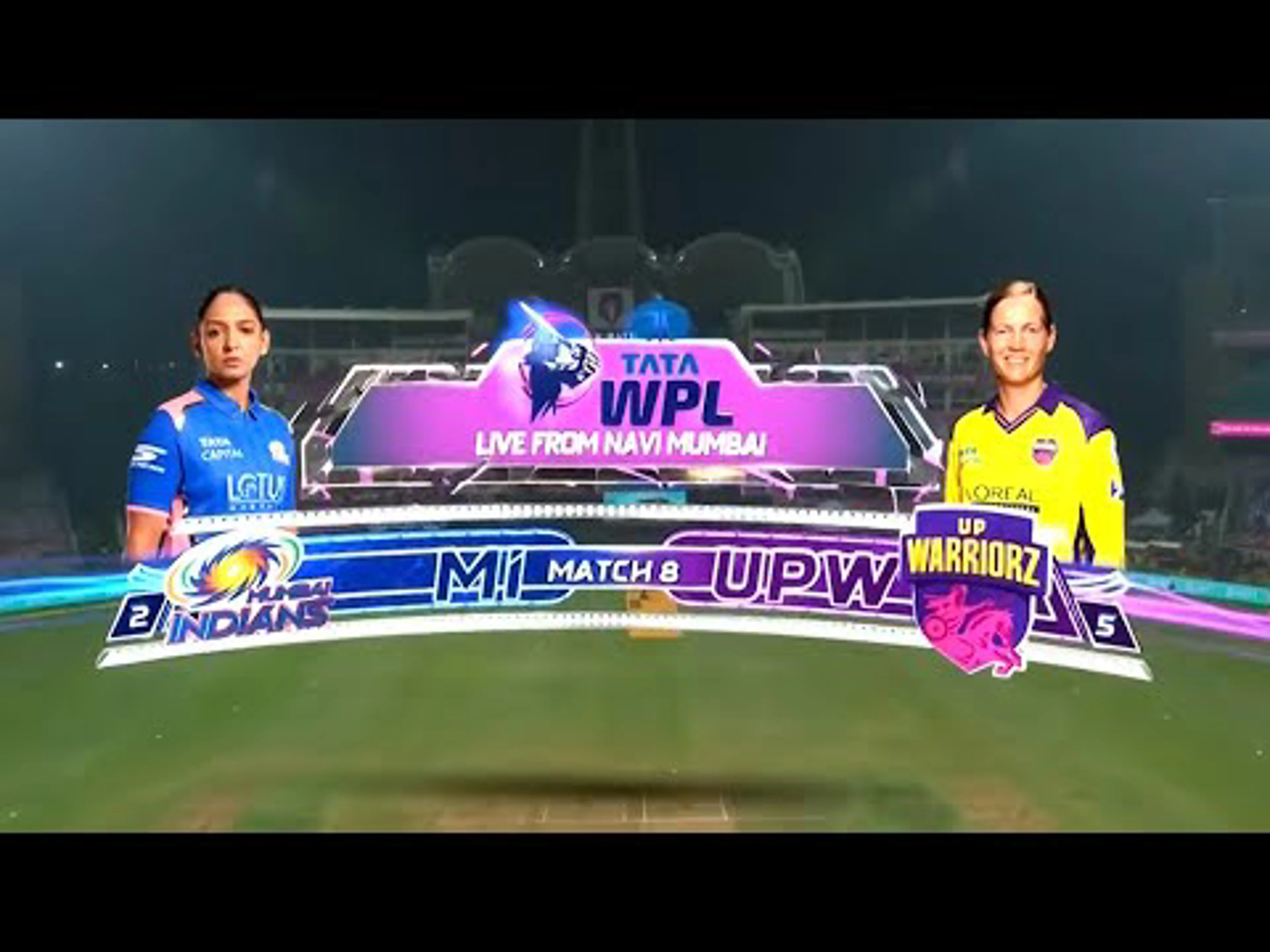 Mumbai Indians v UP Warriorz | Match Highlights | Women's Premier League T20