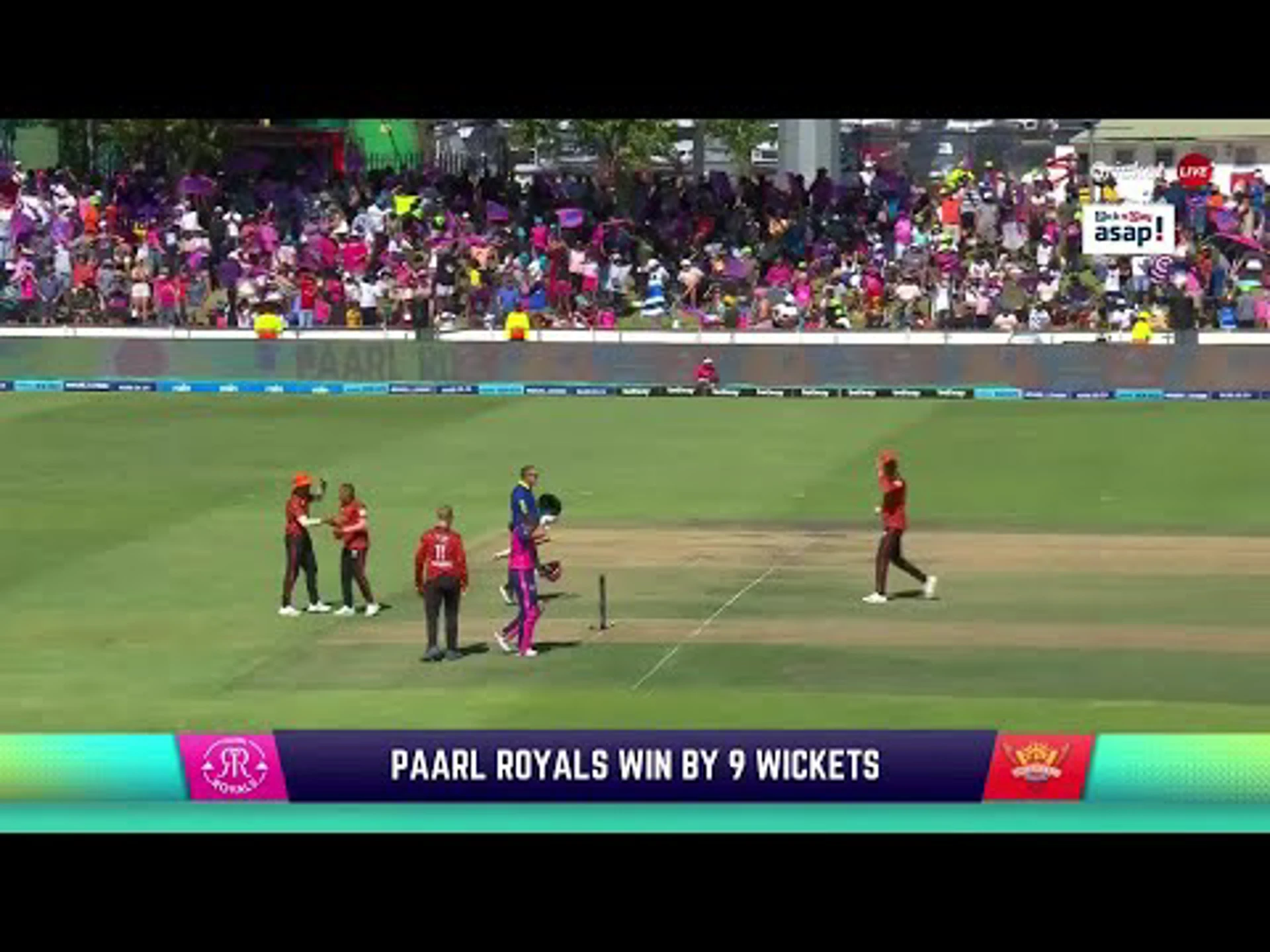 Paarl Royals v Sunrisers Eastern Cape | Betway SA20 | Short Highlights