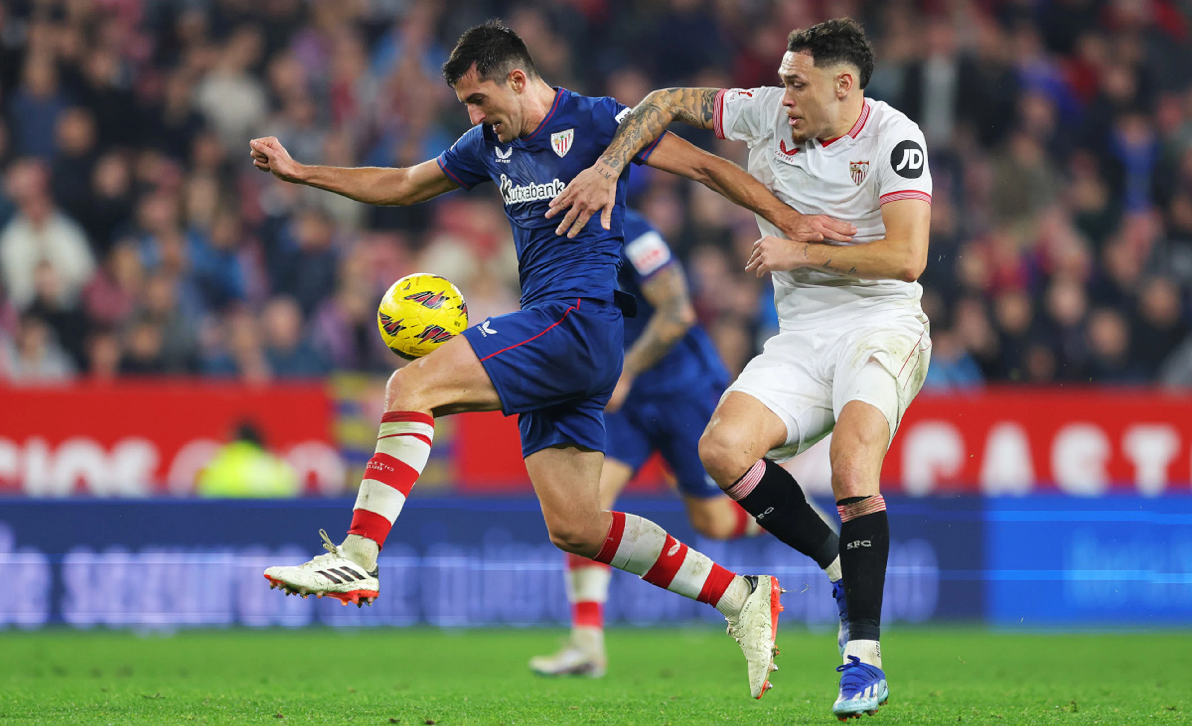 Athletic beat struggling Sevilla to move third