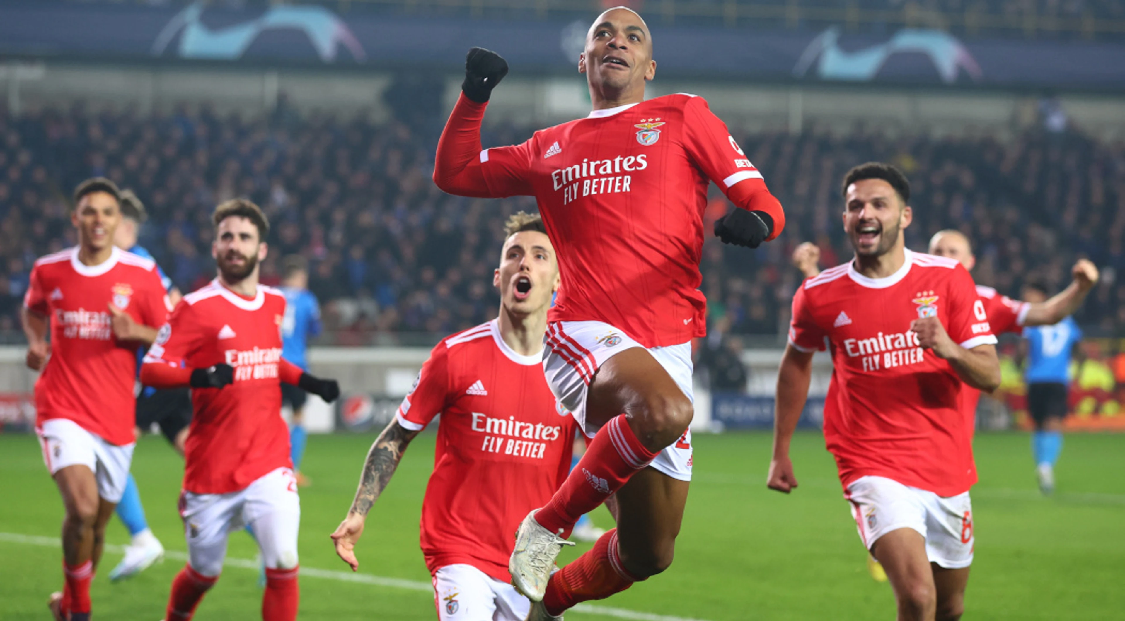 Benfica win at the double away in UCL clash