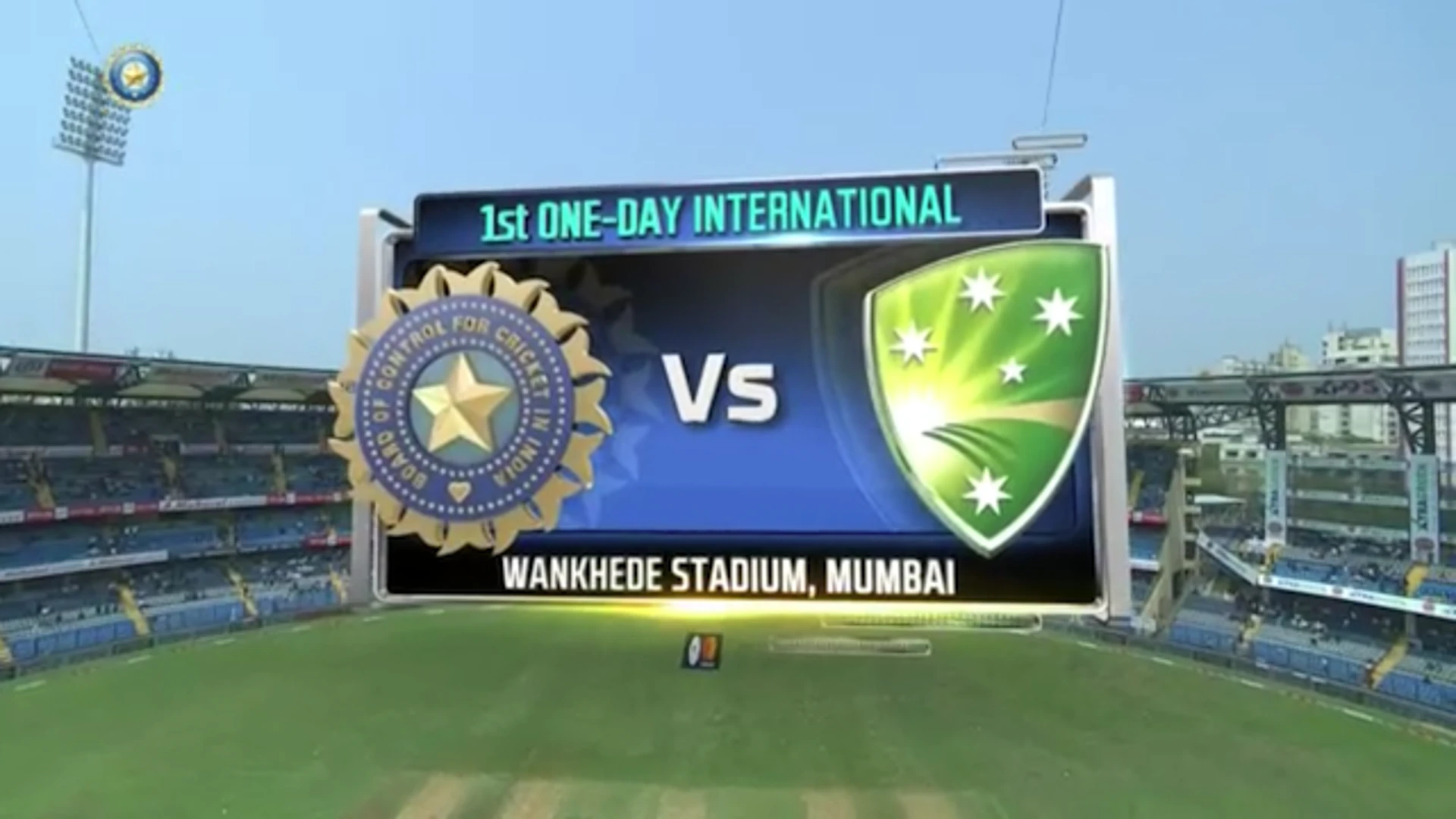 India v Australia ODI Series | 1st ODI | Highlights