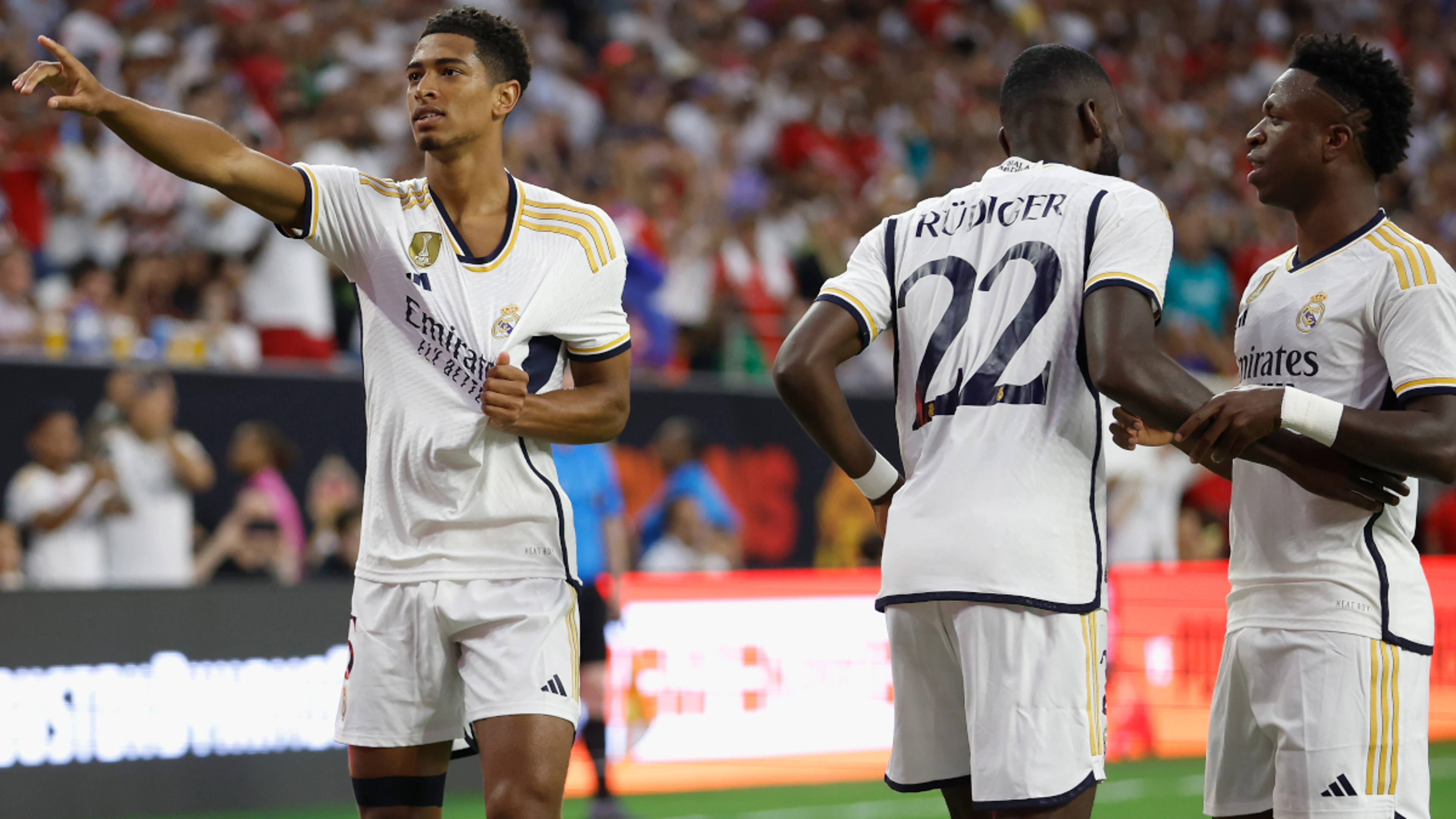 Brilliant Bellingham off the mark as Madrid down United