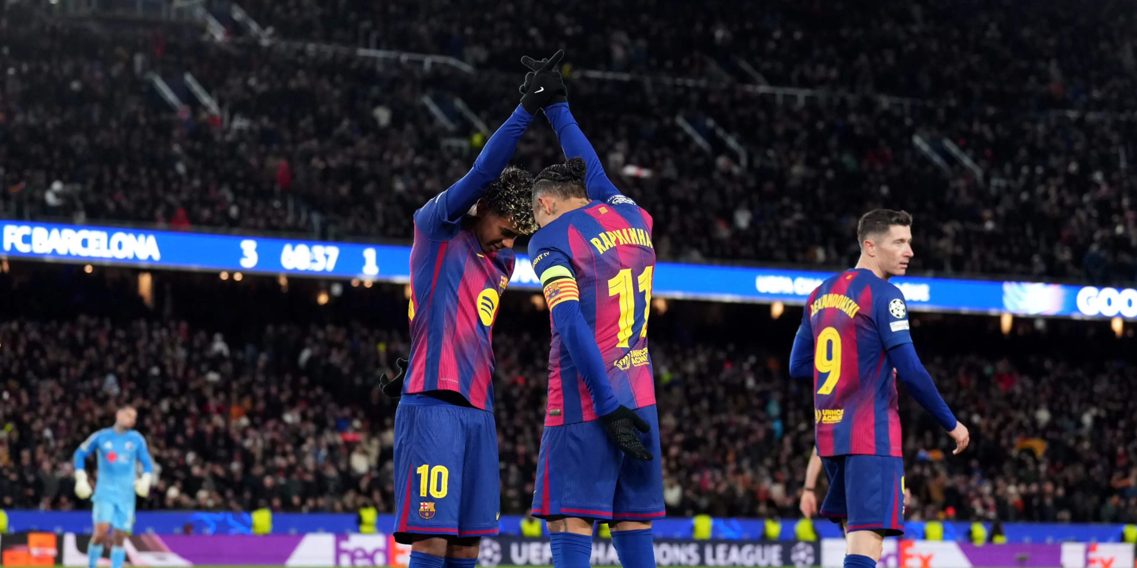 Barca rout Copenhagen to reach Champions League last 16