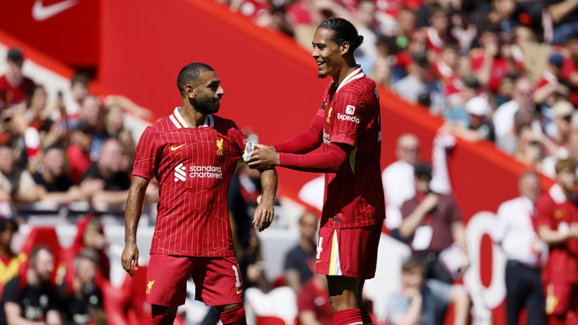 Senior Liverpool players must earn new contracts, Slot says