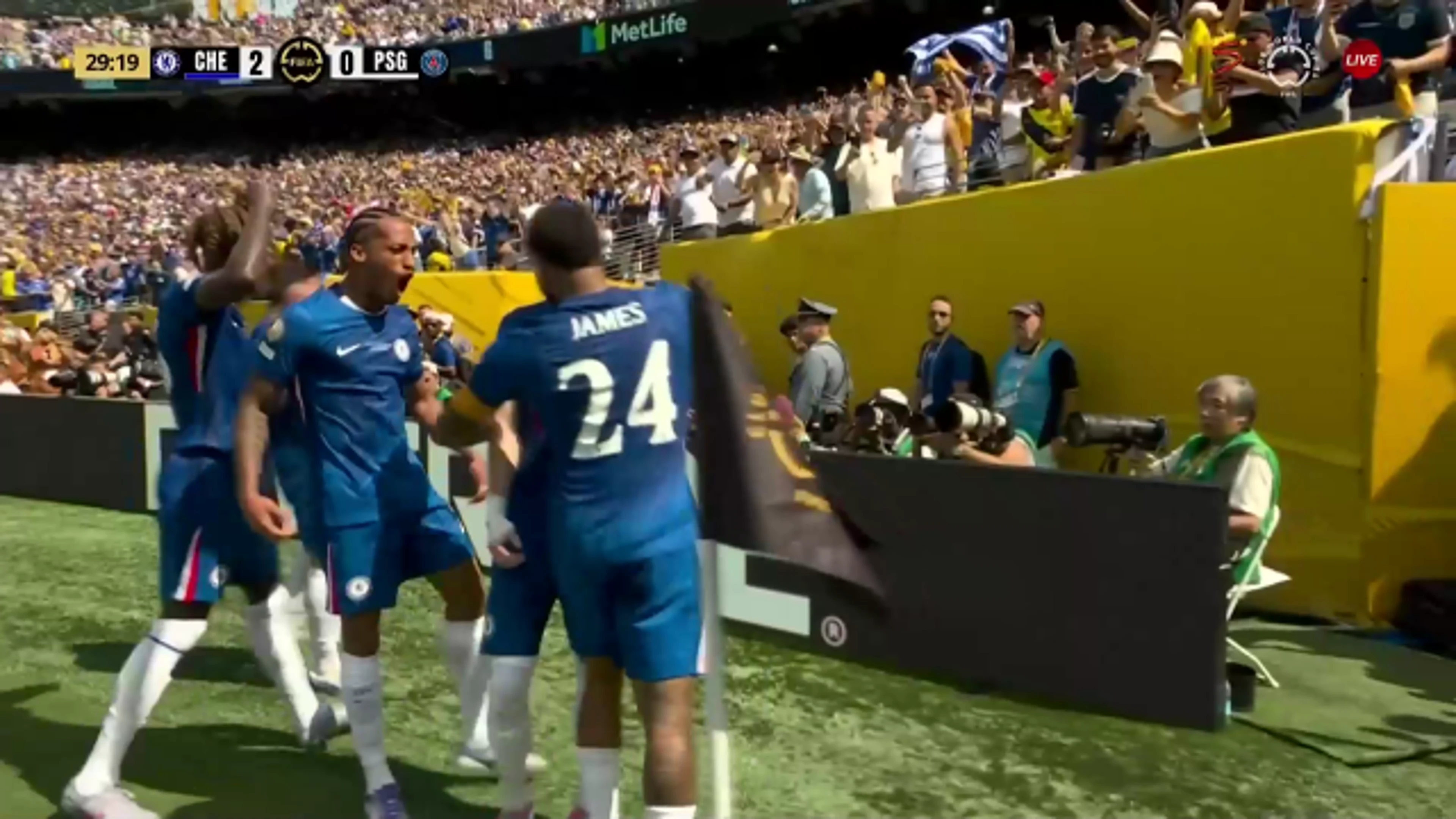 Cole Palmer goal 2 vs Paris Saint-Germain | FIFA Club World Cup 2025