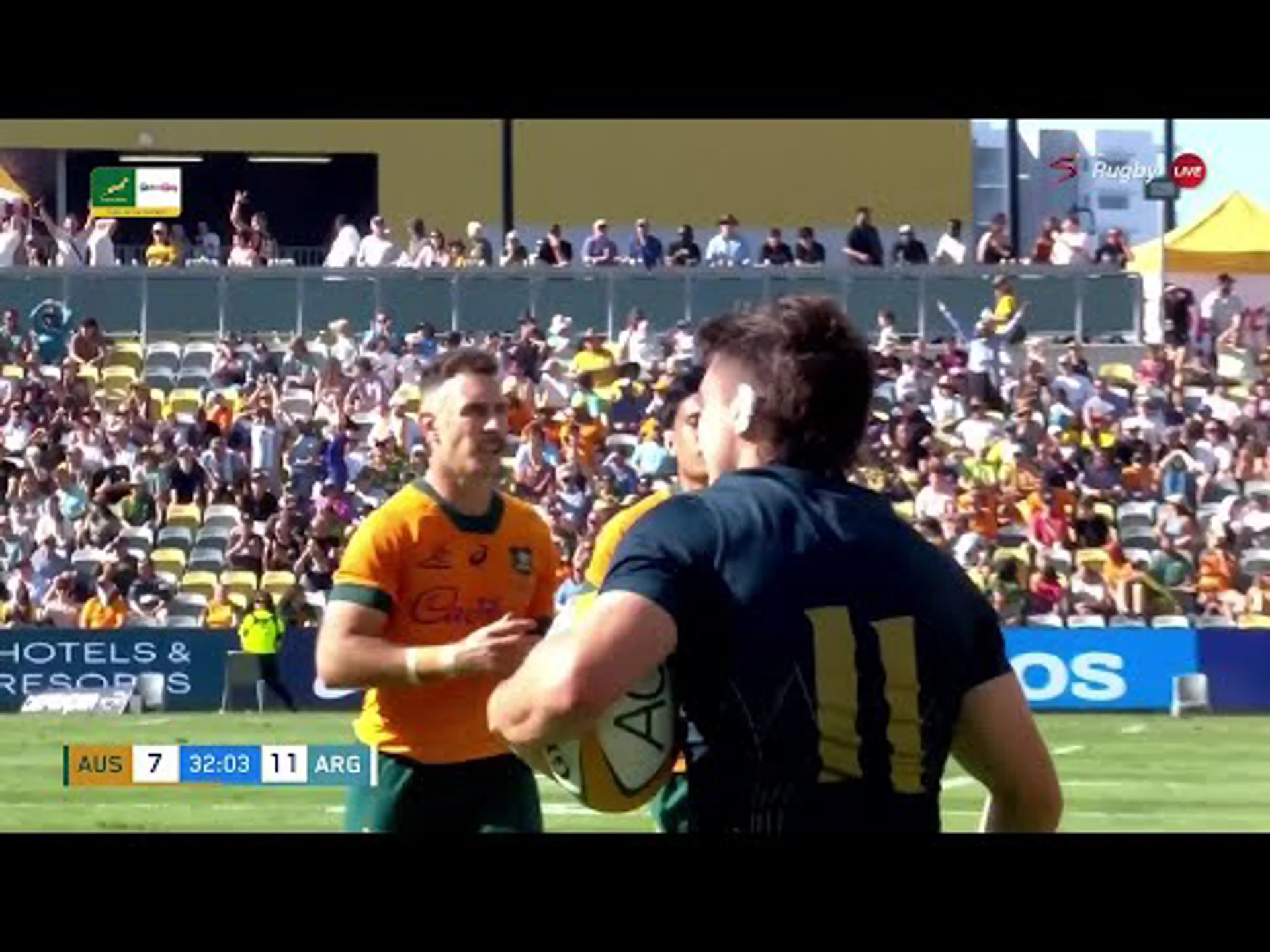 Mateo Carreras | 33ʳᵈ Minute Try v Australia