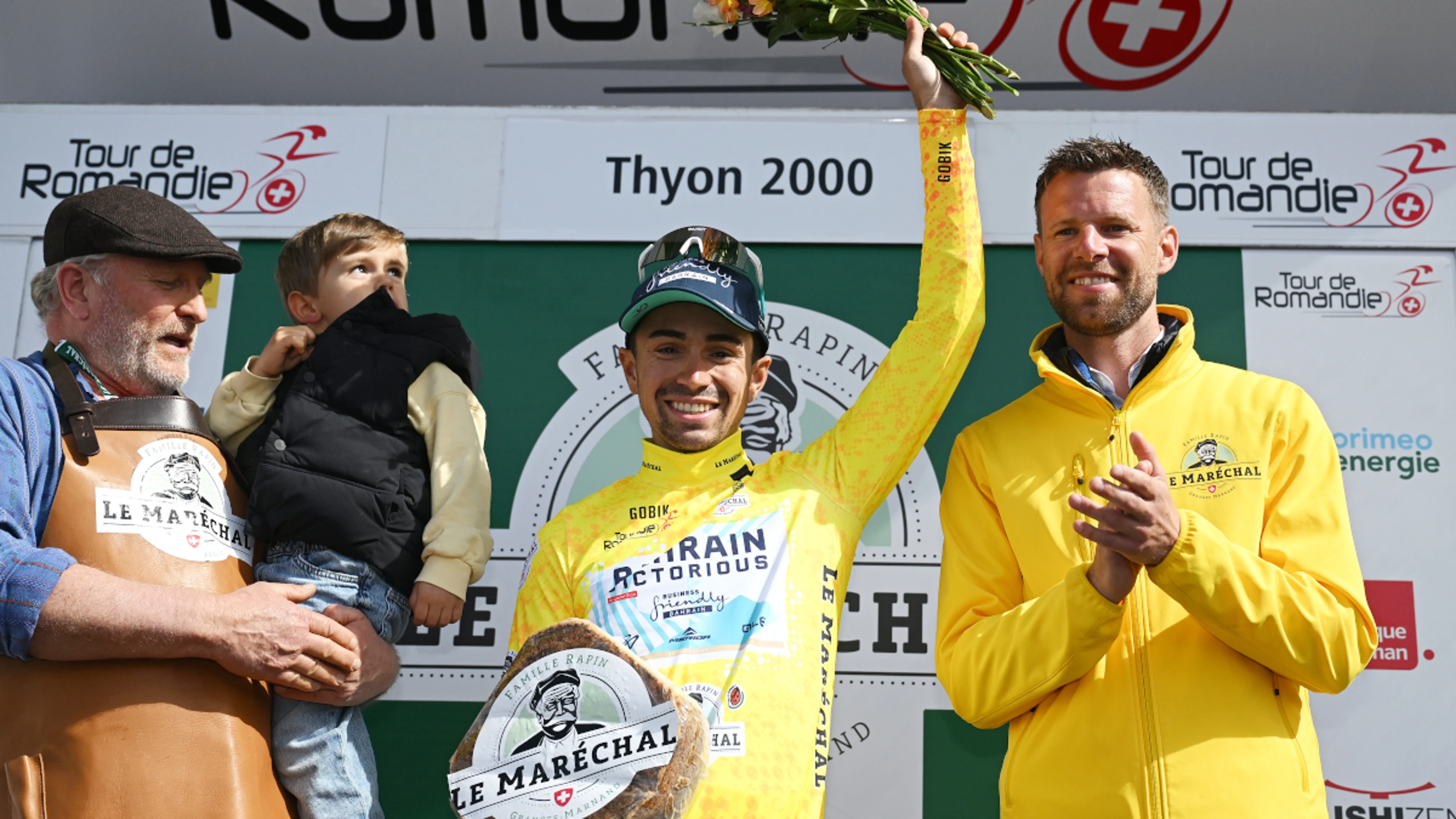 Martinez climbs into Tour de Romandie lead with penultimate stage win