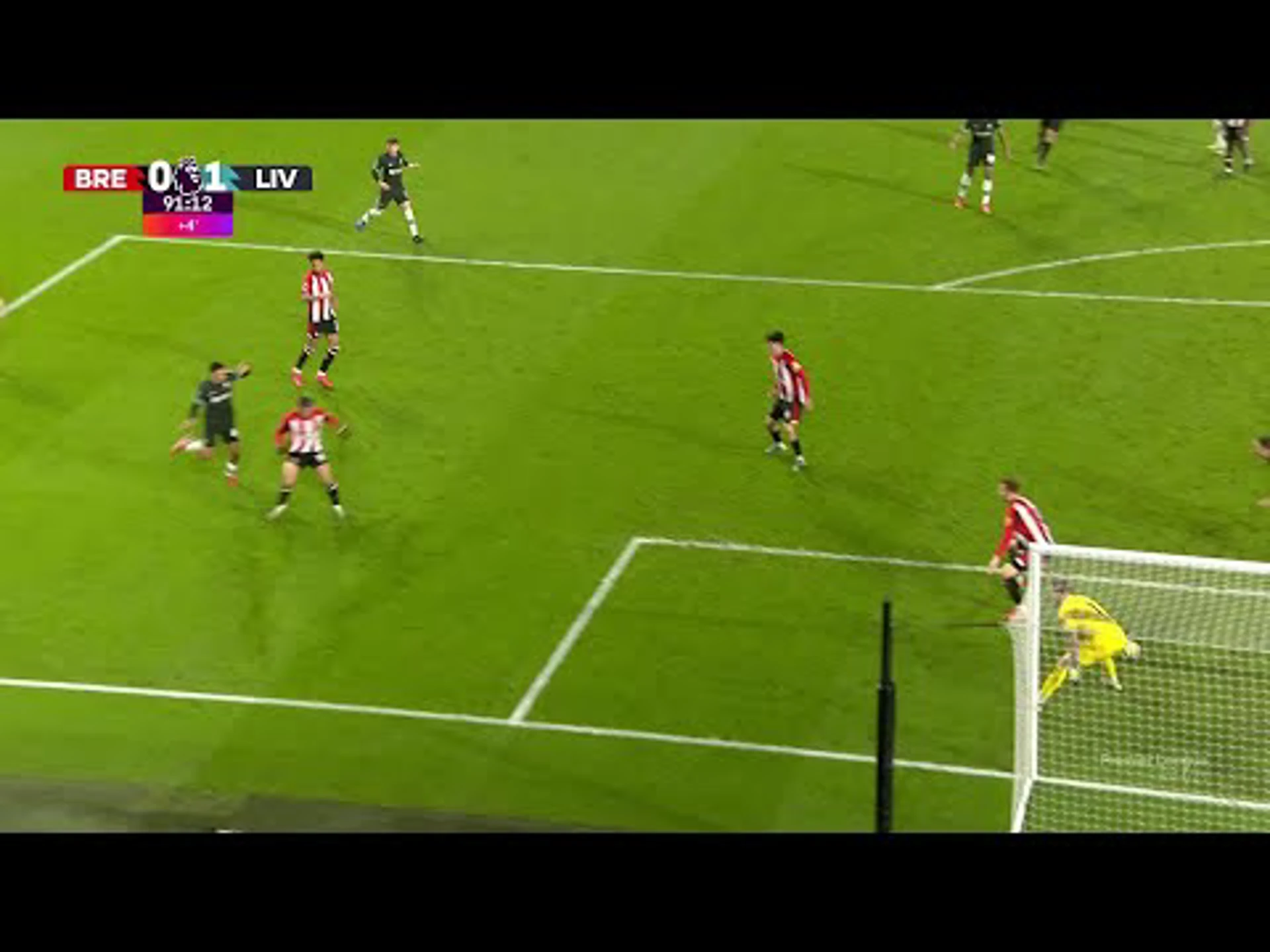 Darwin Núñez | 91ˢᵗ Minute Goal v Brentford