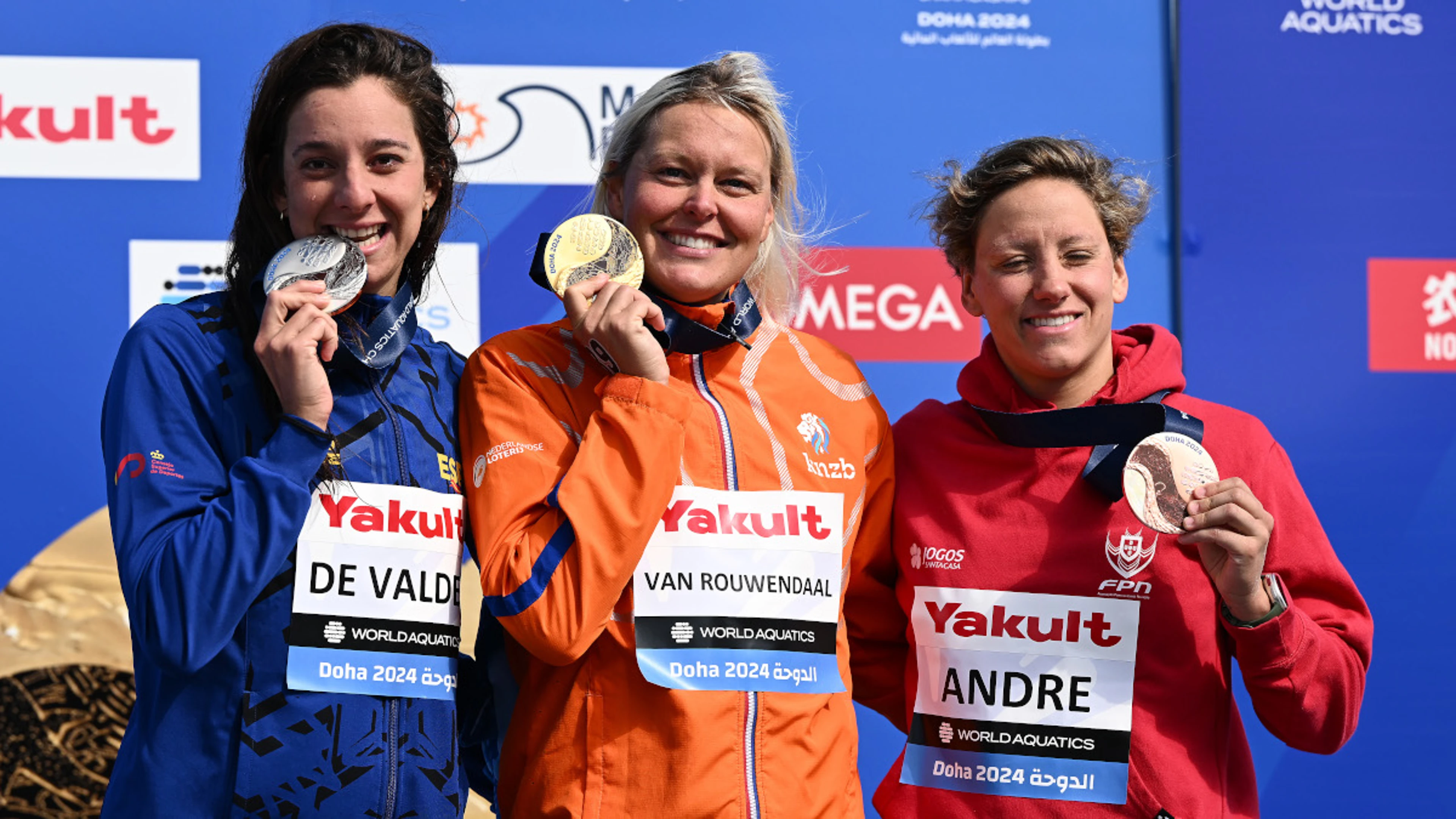 Van Rouwendaal grabs women's open water 10km title