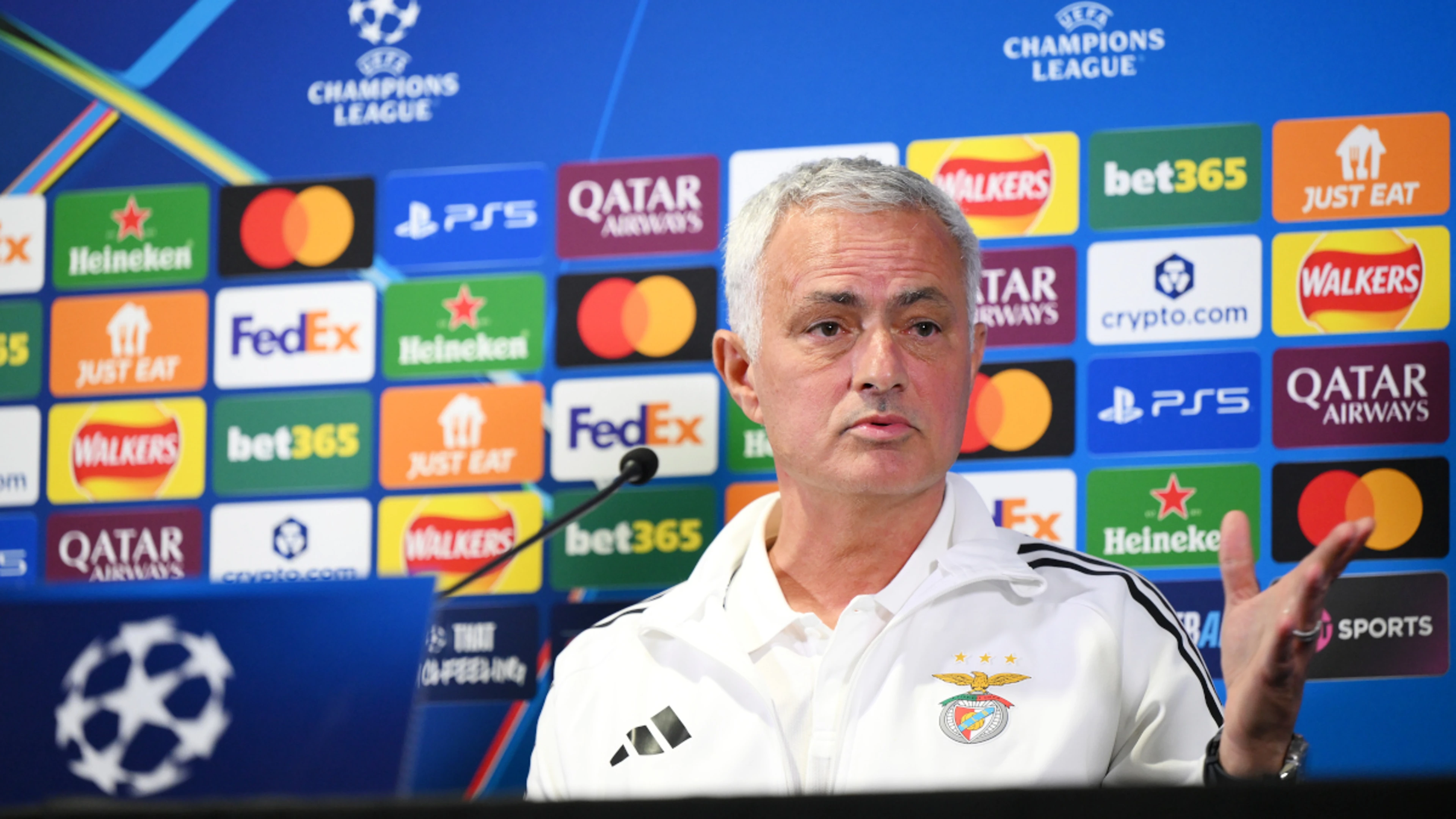 Chelsea ready for Mourinho reunion as Benfica visit in Champions League