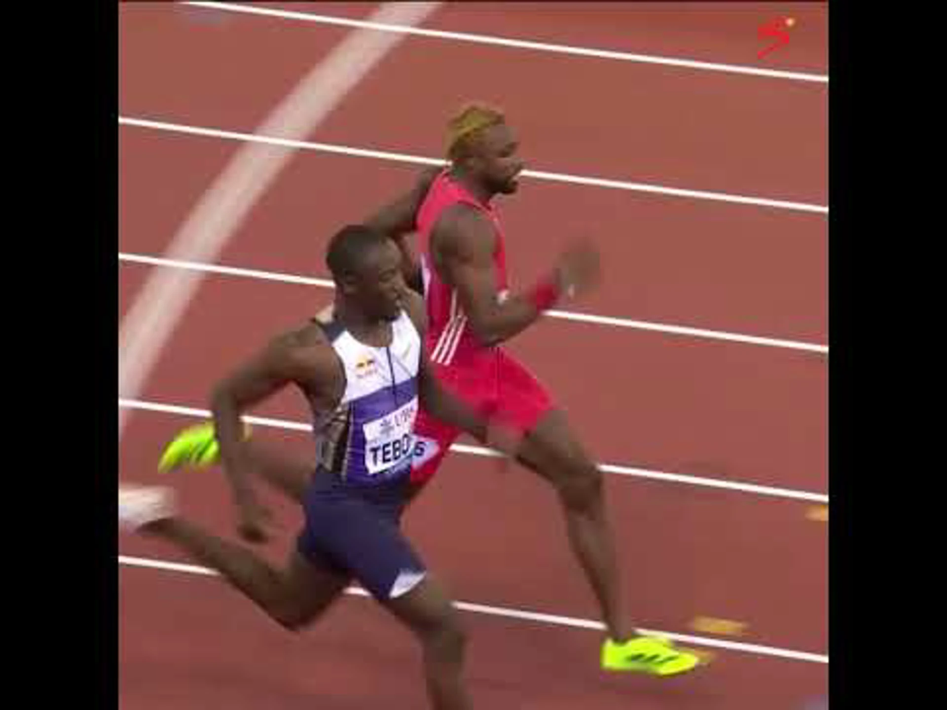 Tebogo v Lyles in Zurich