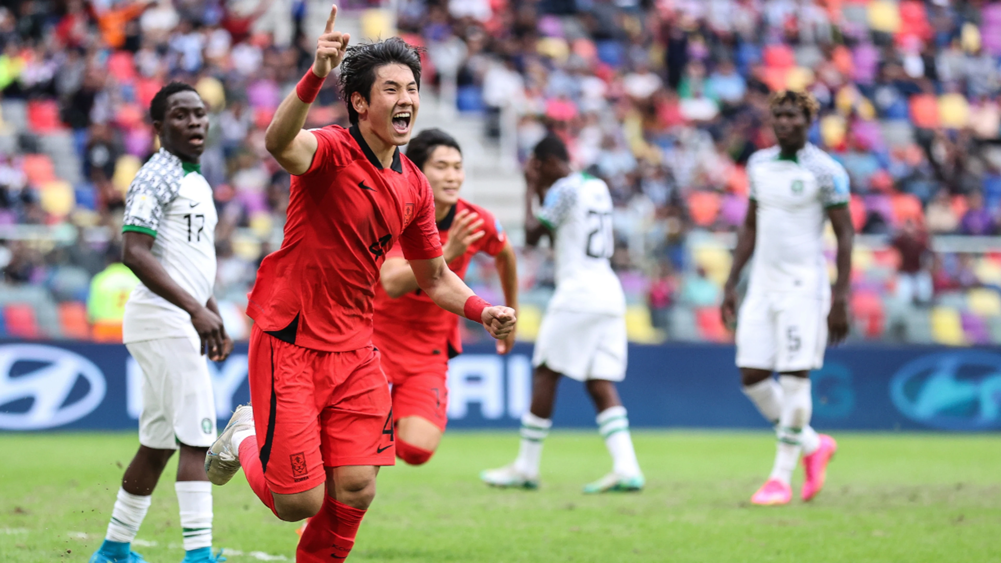 Korea Republic stun Nigeria to reach semifinals