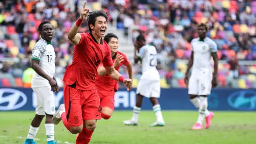 Korea Republic stun Nigeria to reach semifinals