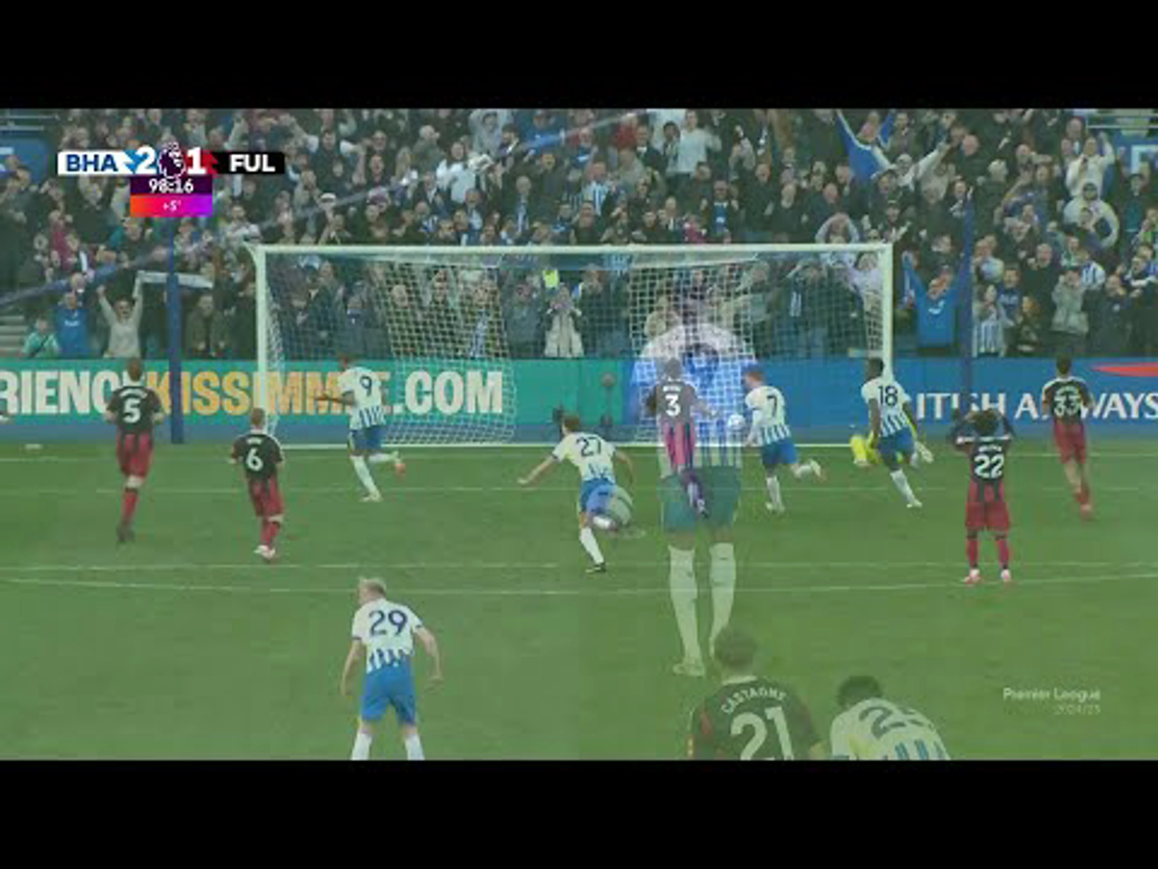 João Pedro Junqueira de Jesus | 98ᵗʰ Minute Penalty Goal v Fulham