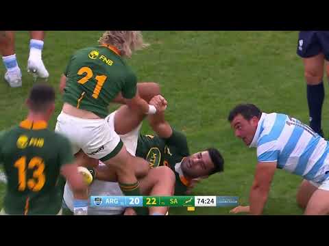 The Castle Lager Rugby Championship | Argentina V South Africa | Tries ...