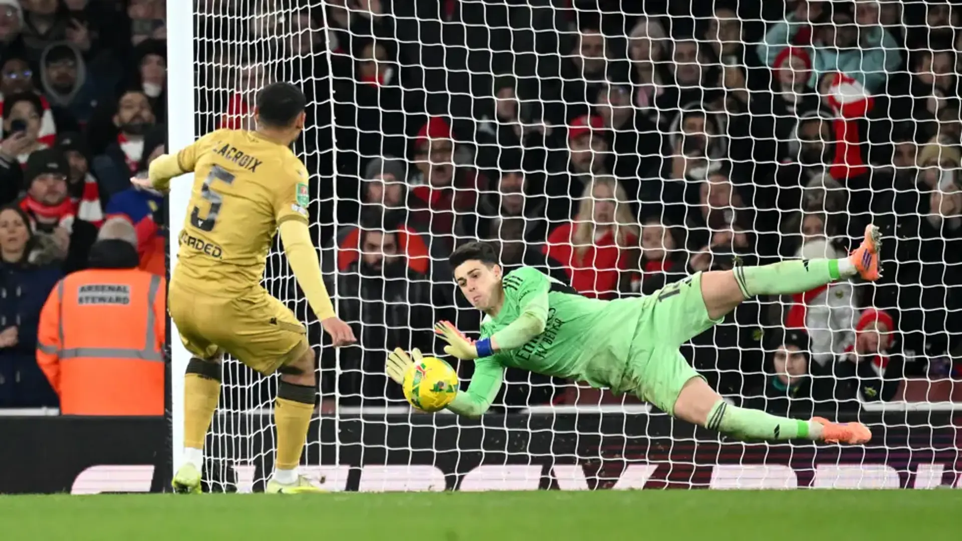 CARABAO CUP: Arsenal reach semis with shootout win over Palace