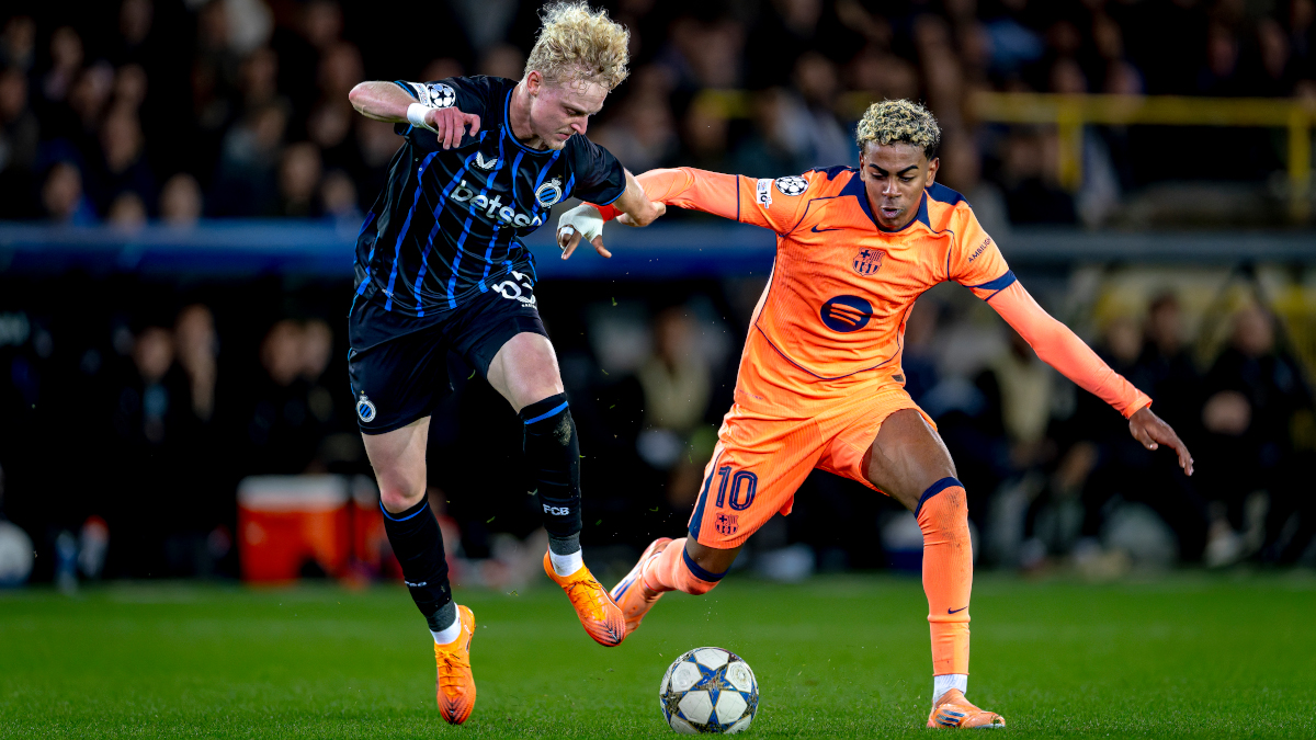 Barcelona's Flick happy to see Yamal back in form at Brugge
