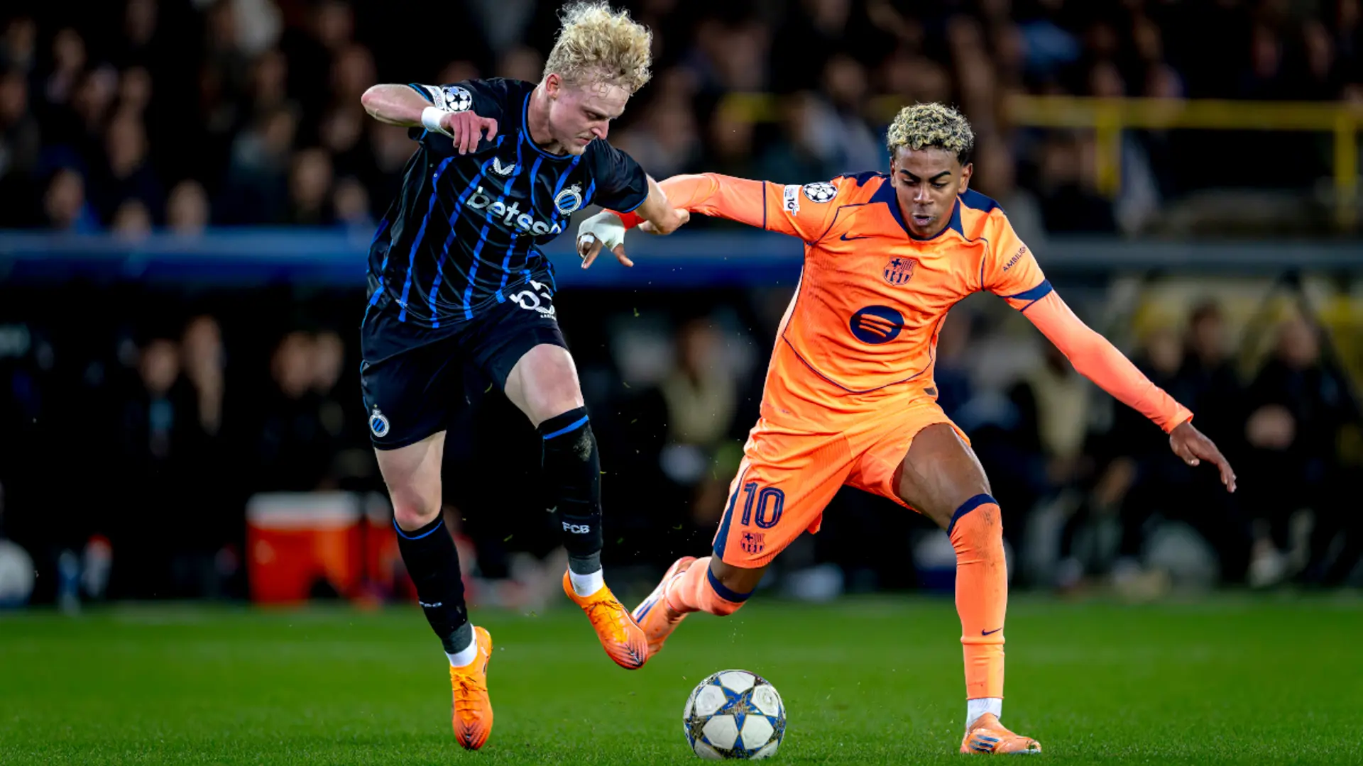 Barcelona's Flick happy to see Yamal back in form at Brugge but urges caution over injury