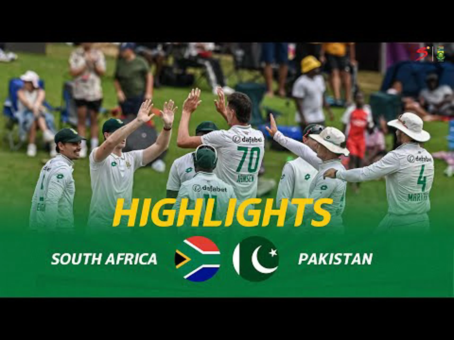 South Africa v Pakistan | Short Highlights | 1st Test Day 3