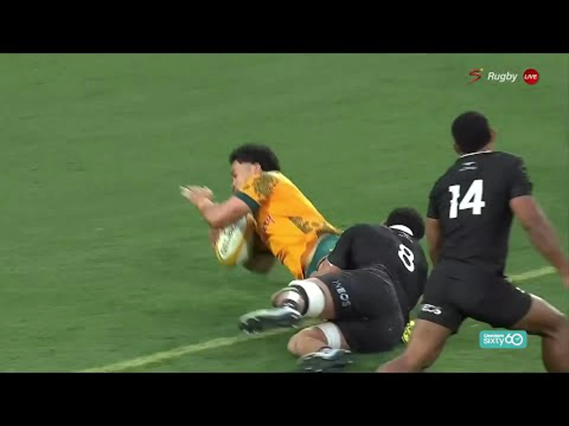 Hunter Paisami | 65ᵗʰ Minute Try v New Zealand