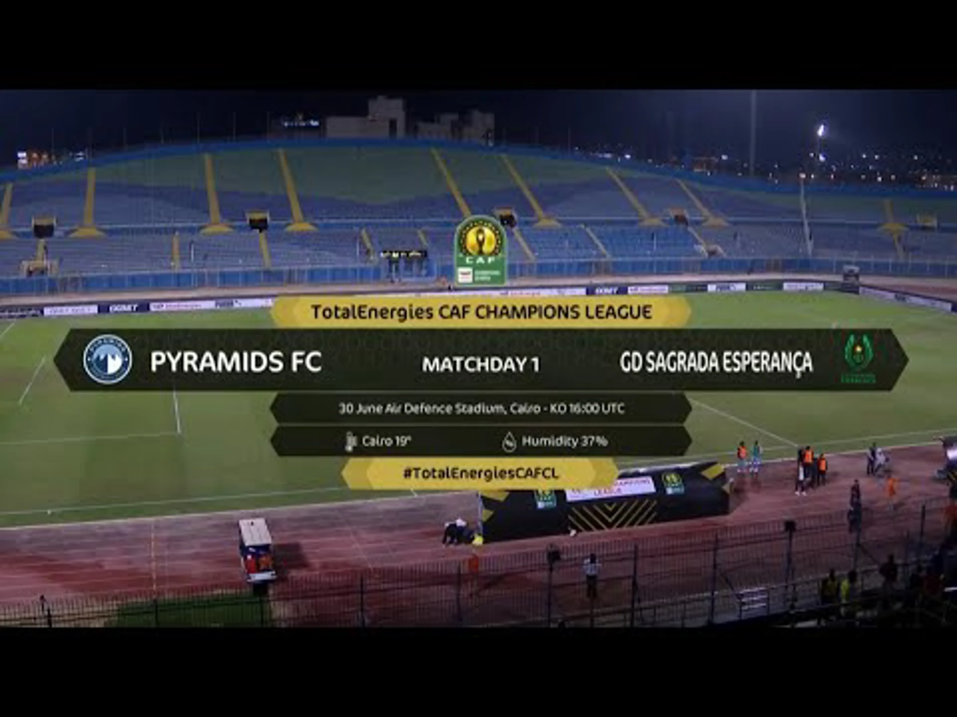 FC Pyramids v Sagrada Esperança | Match Highlights | CAF Champions League